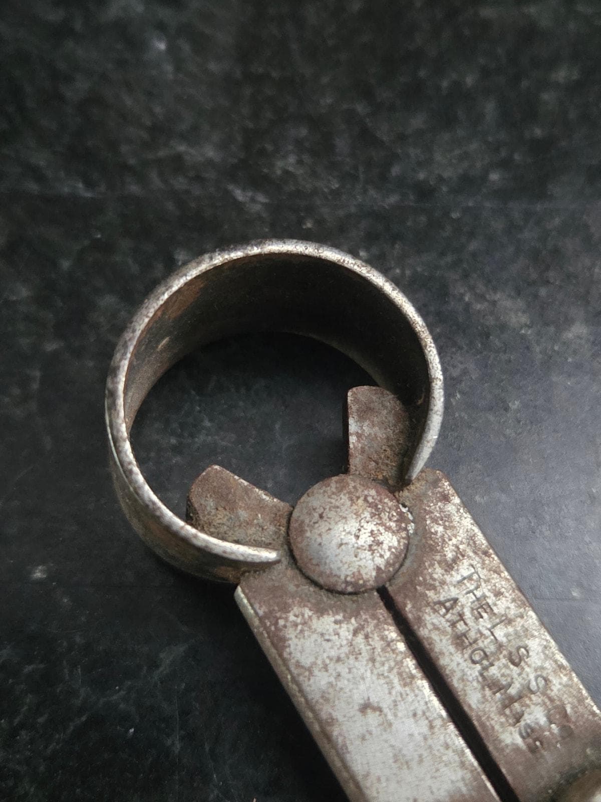 Antique Starrett Machinist Divider Compass 4.5" Tool Athol Mass USA - image 5