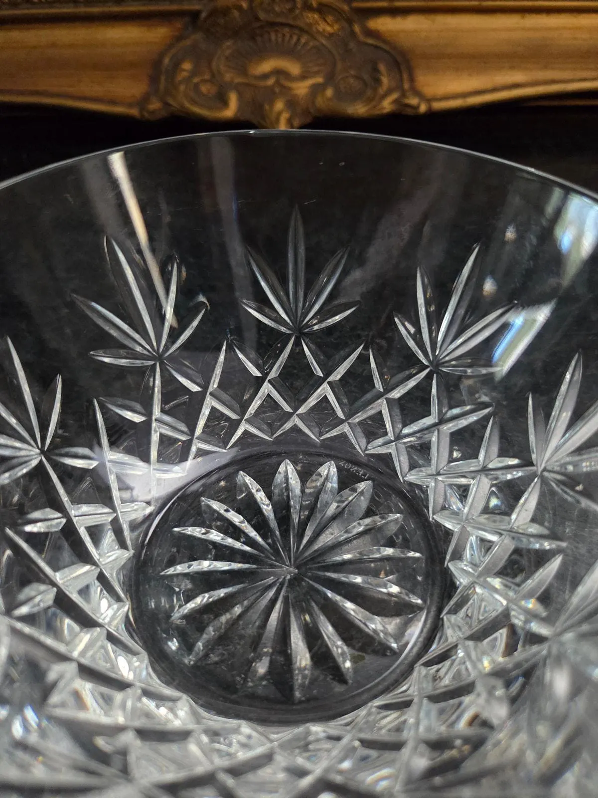 Lenox Lead Crystal Starburst Bowl 4 5/8" American Brilliant Revival - image 5