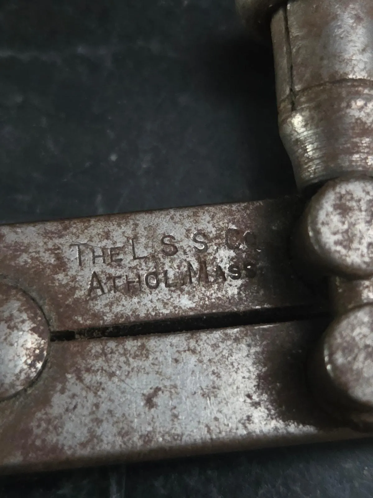 Antique Starrett Machinist Divider Compass 4.5" Tool Athol Mass USA - image 3