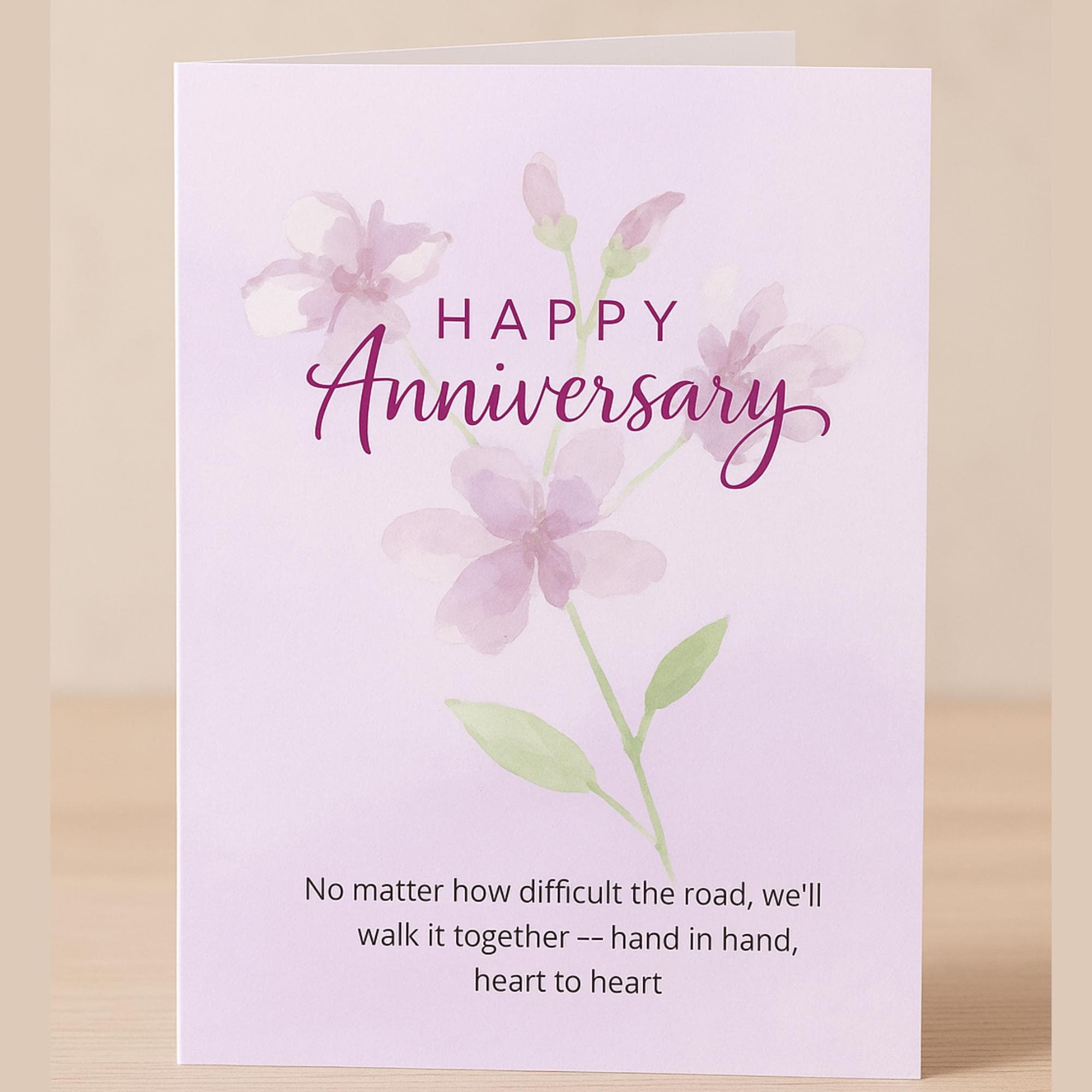Printable Anniversary Card for Husband Romantic Love Card for Him Happy Anniversary Card PDF Instant Download Husband Gift - image 3