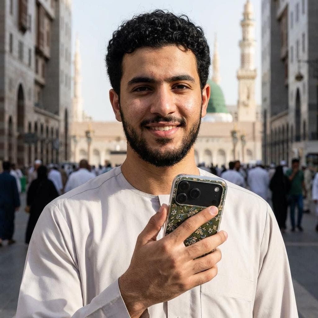 Madinah Pattern Phone Case - Islamic Geometric Floral Design - image 4