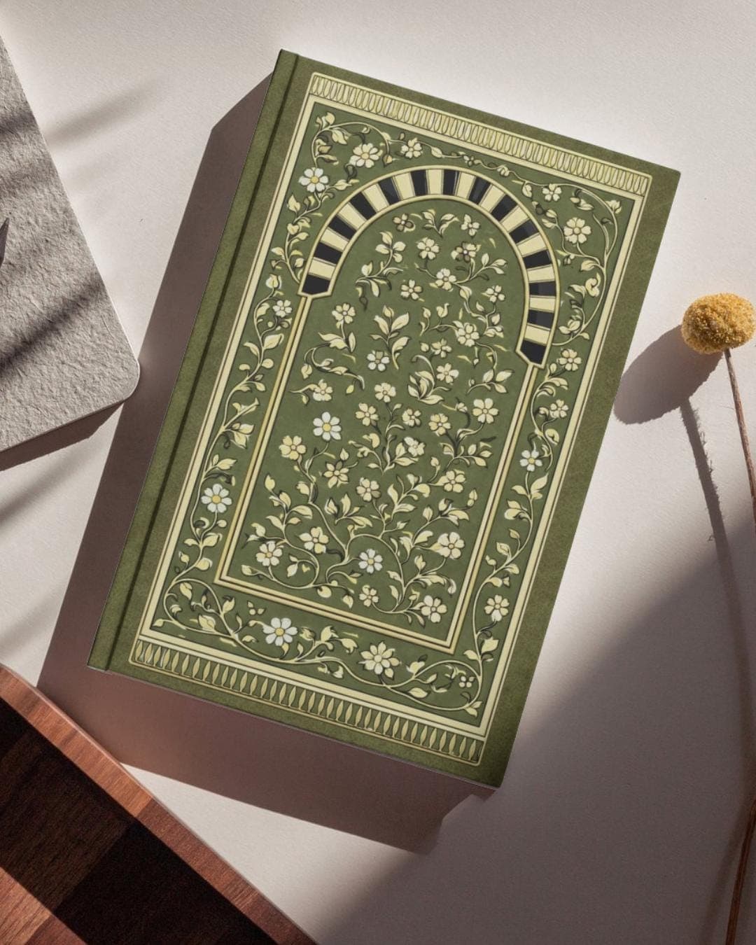 Madinah Rawda Green Journal | Islamic Journal for Ramadan, Hajj, Reflection Notebook, Muslim Gift - image 3
