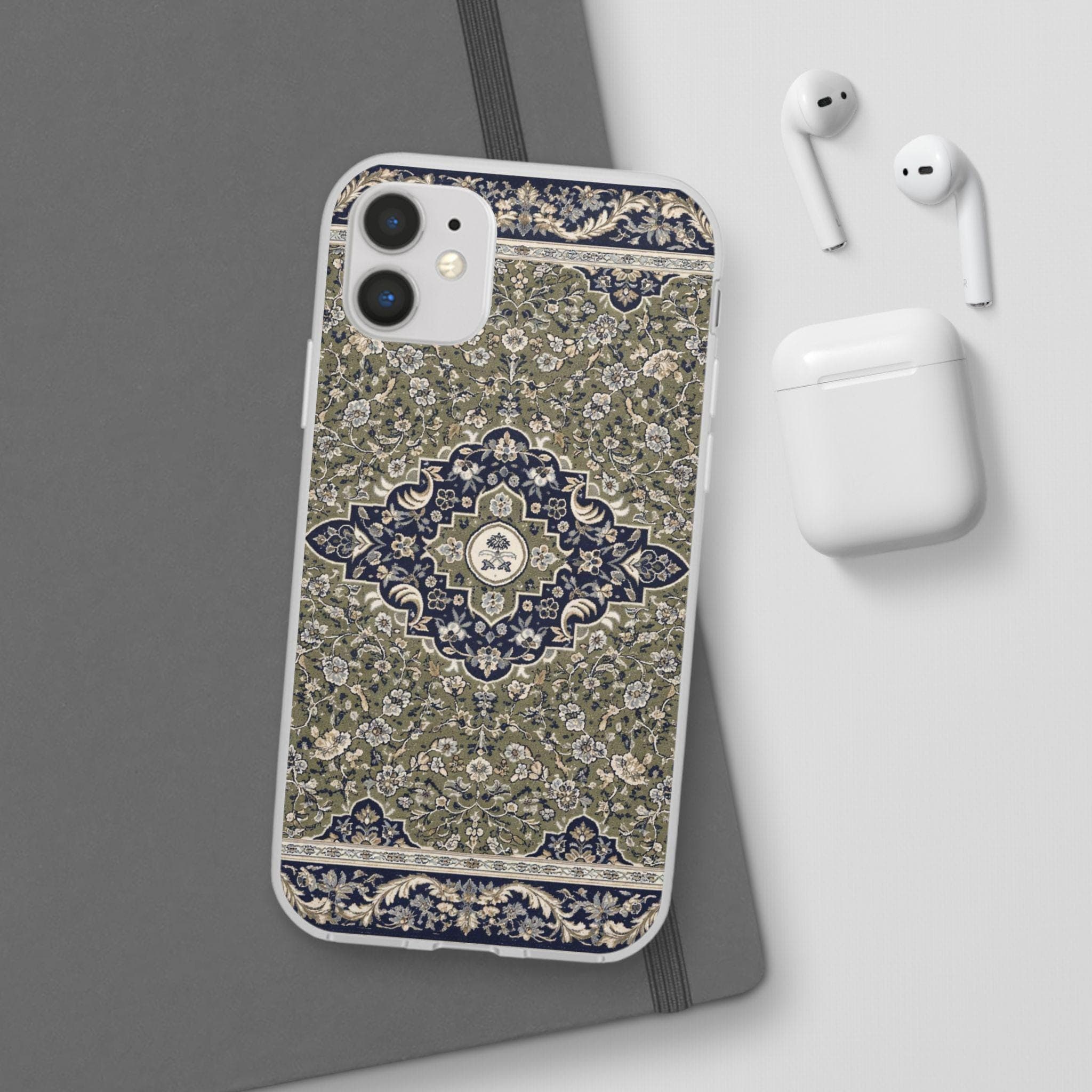 Madinah Rawda Pattern Phone Case | Islamic Floral Geometric Design