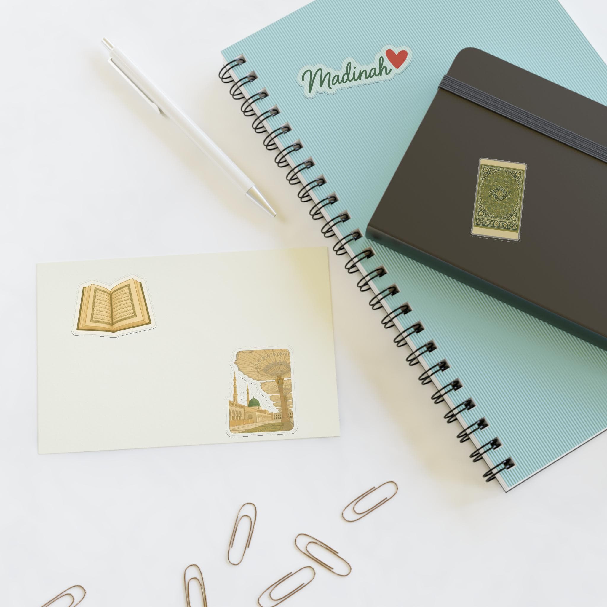 Madinah Inspired Sticker Sheet | Islamic City Illustration, Mosque Icons - image 5