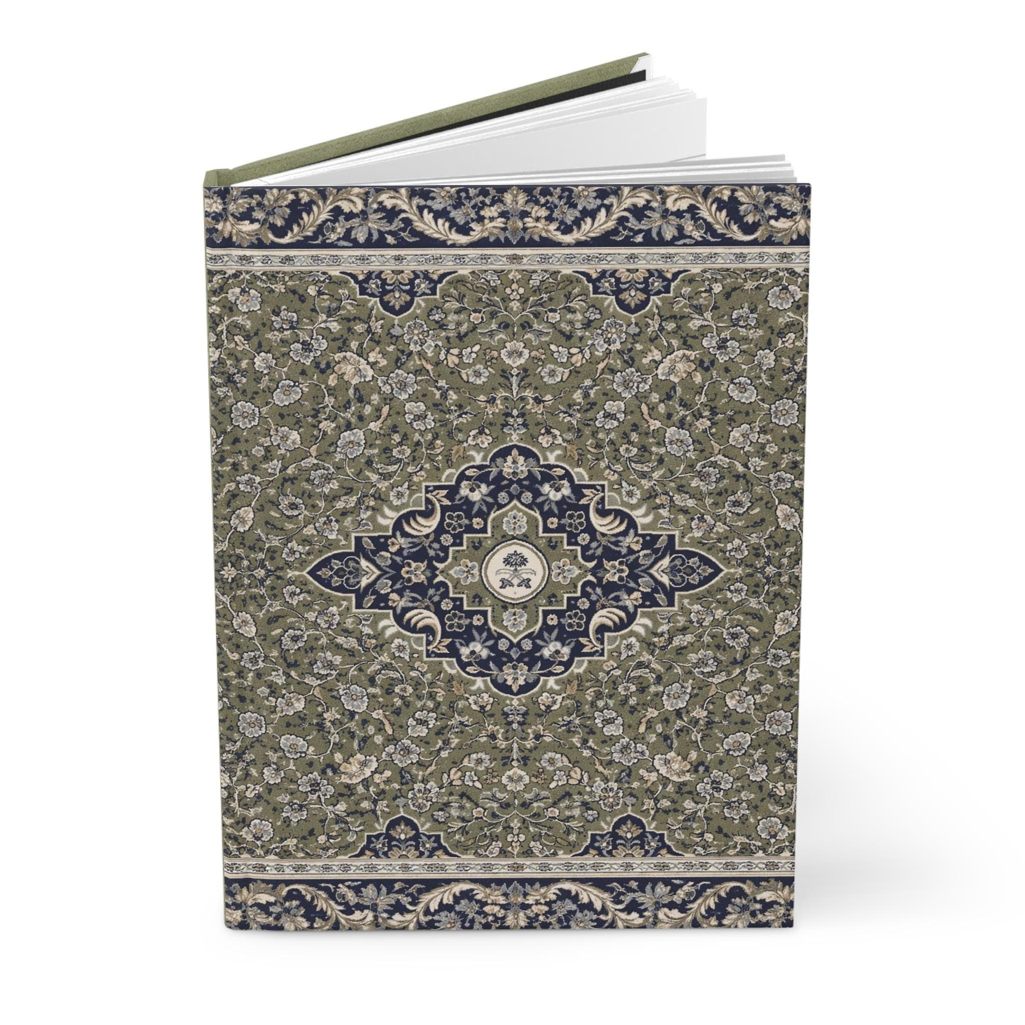 Madinah Rawda Hardcover Journal | Islamic Travel Memory Notebook
