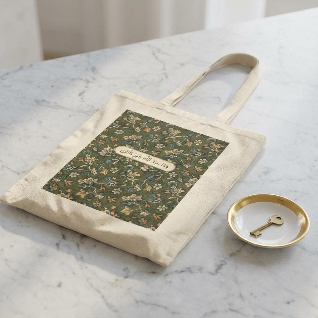 Madinah Rawdah Cotton Canvas Tote Bag - image 3