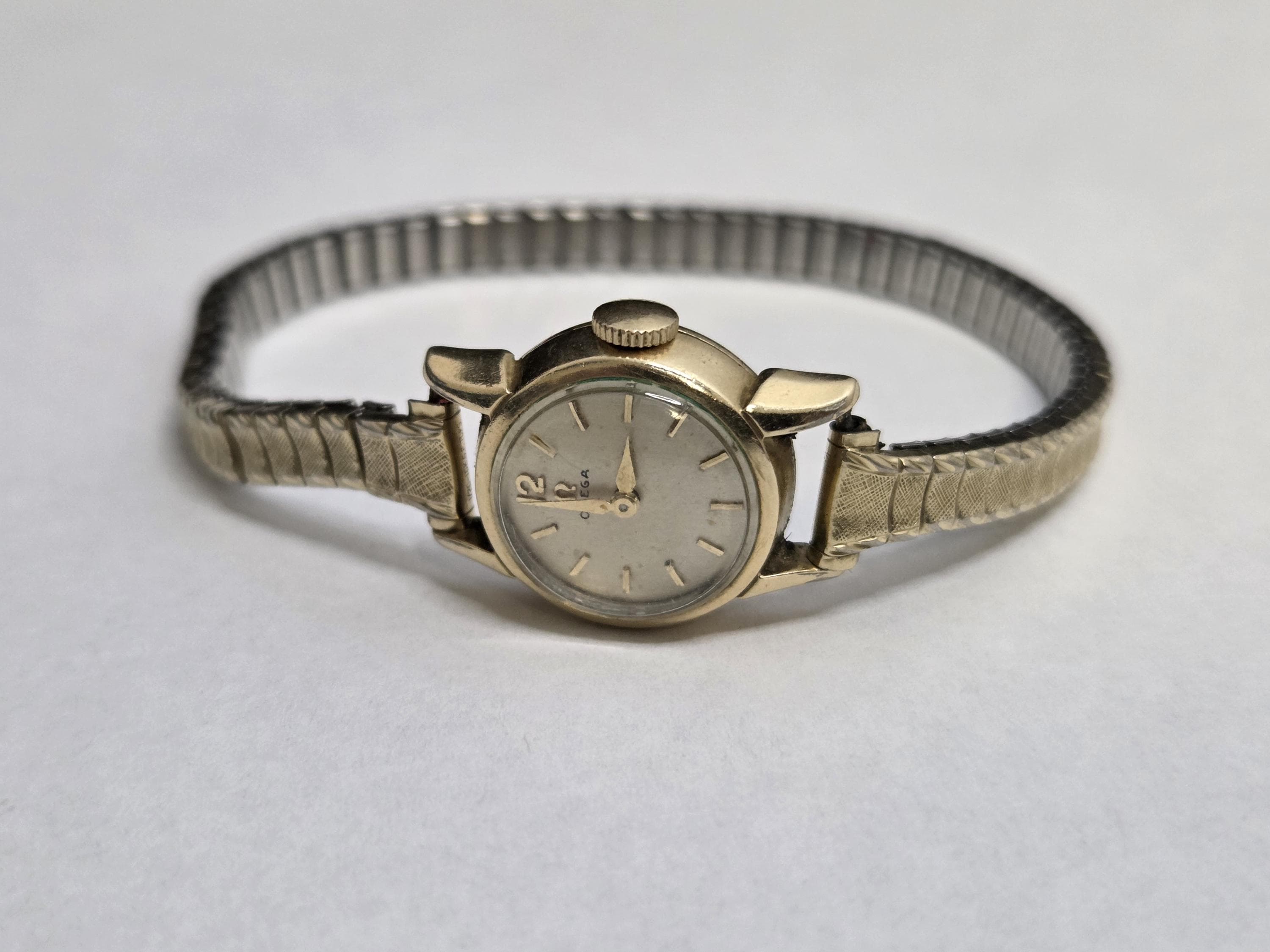 Omega Ladies Vintage 1960's Manual Wind Mechanical Watch Rolled Gold - image 5
