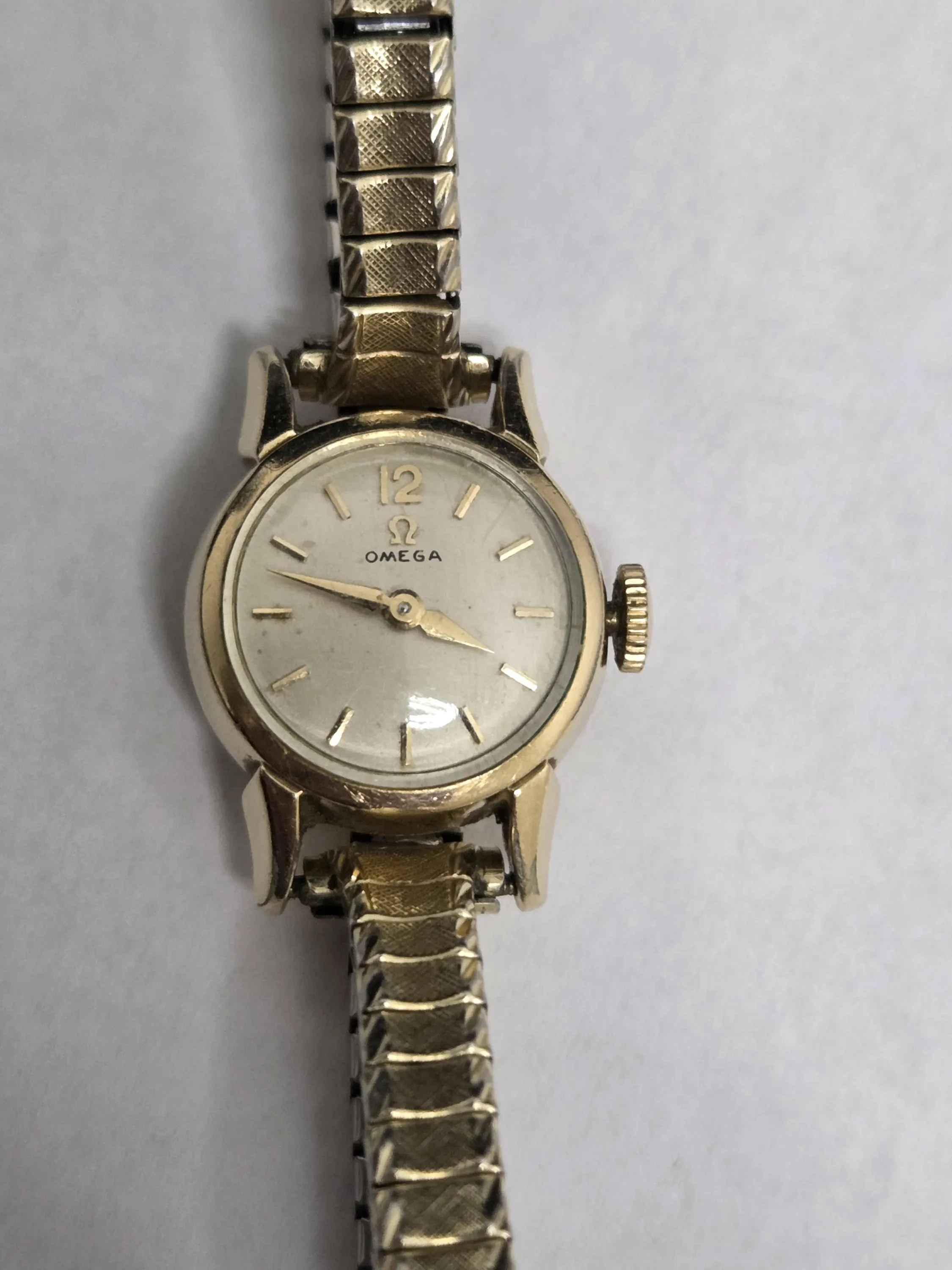 Omega Ladies Vintage 1960's Manual Wind Mechanical Watch Rolled Gold