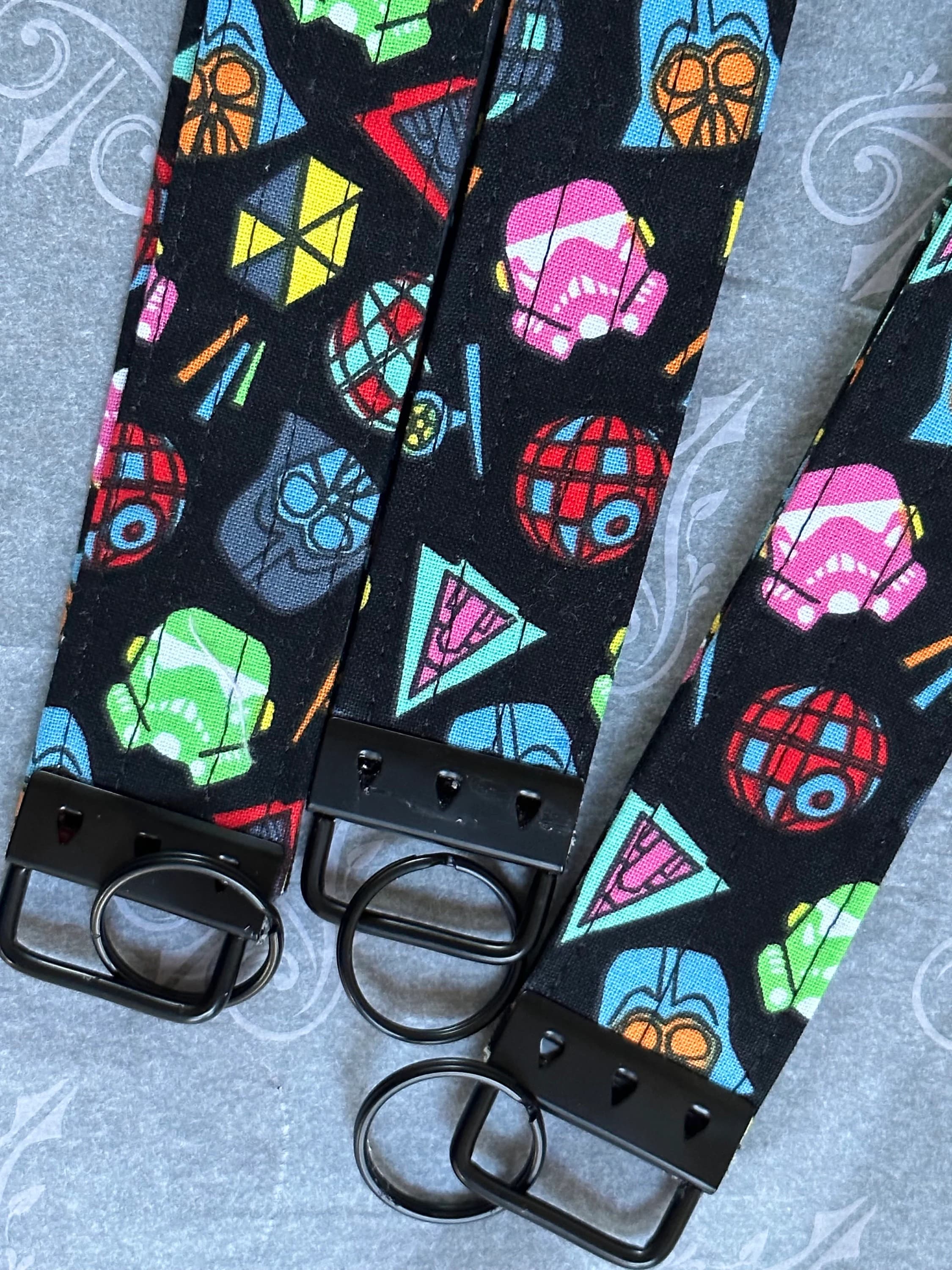 Star Wars Fabric Wristlet Key Fob: Pop Art Keychain - image 3