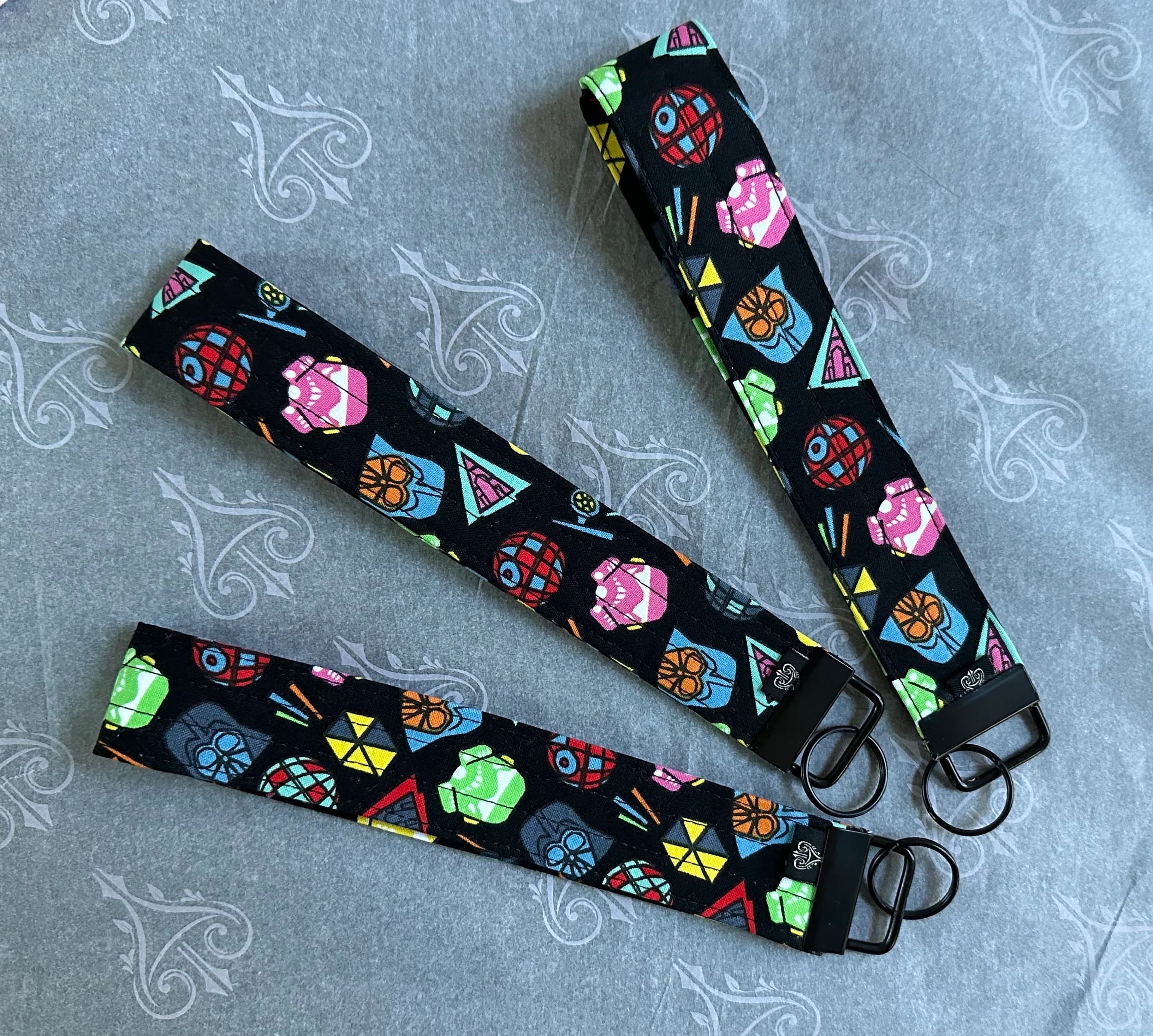 Star Wars Fabric Wristlet Key Fob: Pop Art Keychain