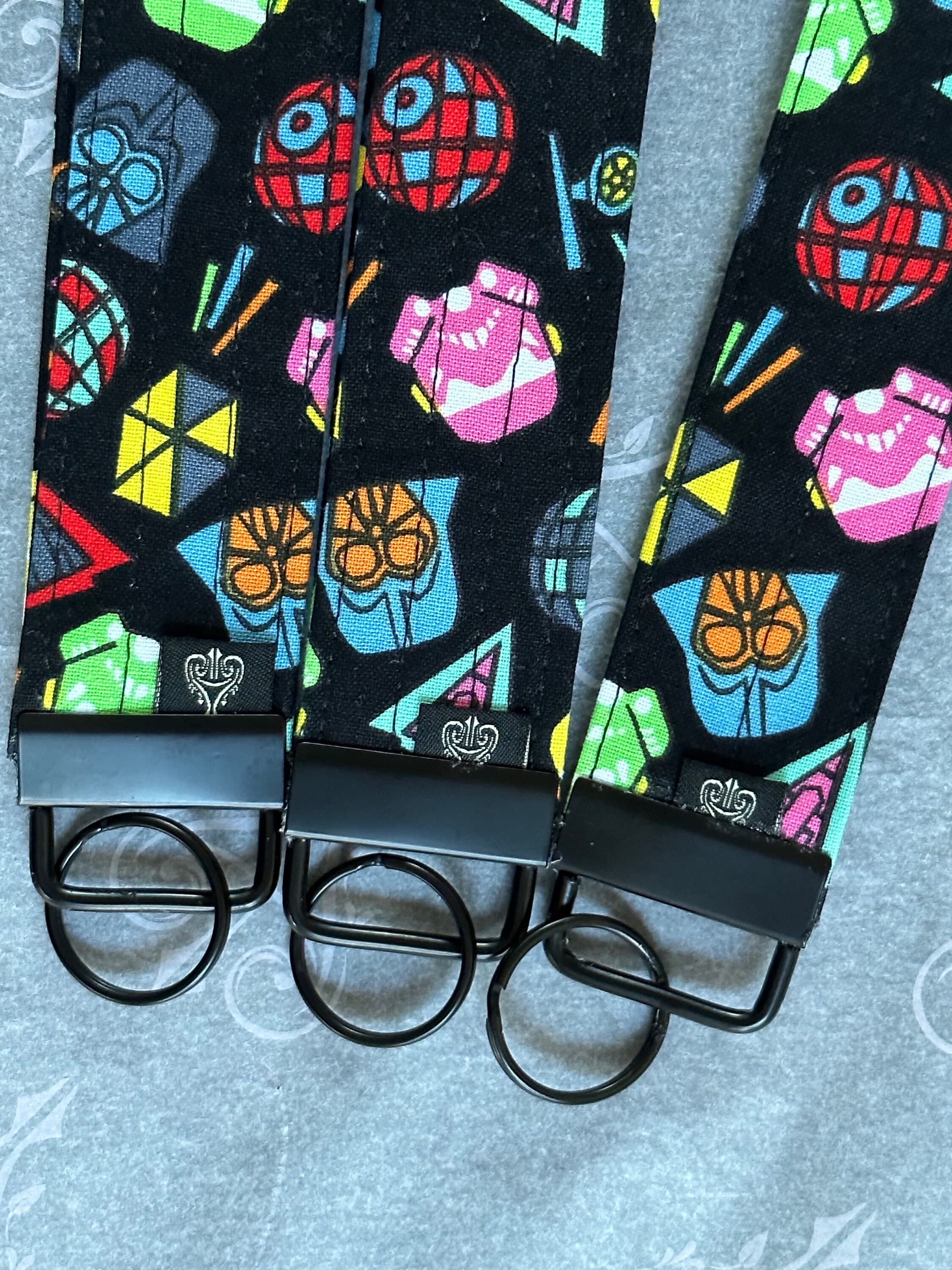 Star Wars Fabric Wristlet Key Fob: Pop Art Keychain - image 4