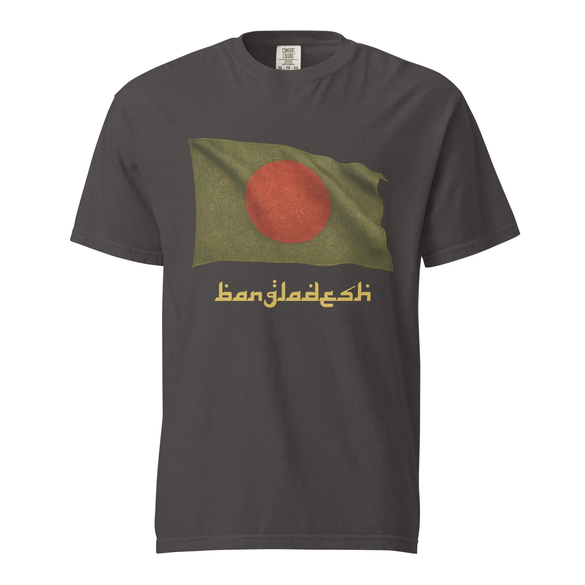 Vintage Bangladeshi Flag Premium Shirt – Retro Style Desi Flag Tee – Bengali Islamic Heritage T-Shirt – Bangladesh Gift for Him Her Eid