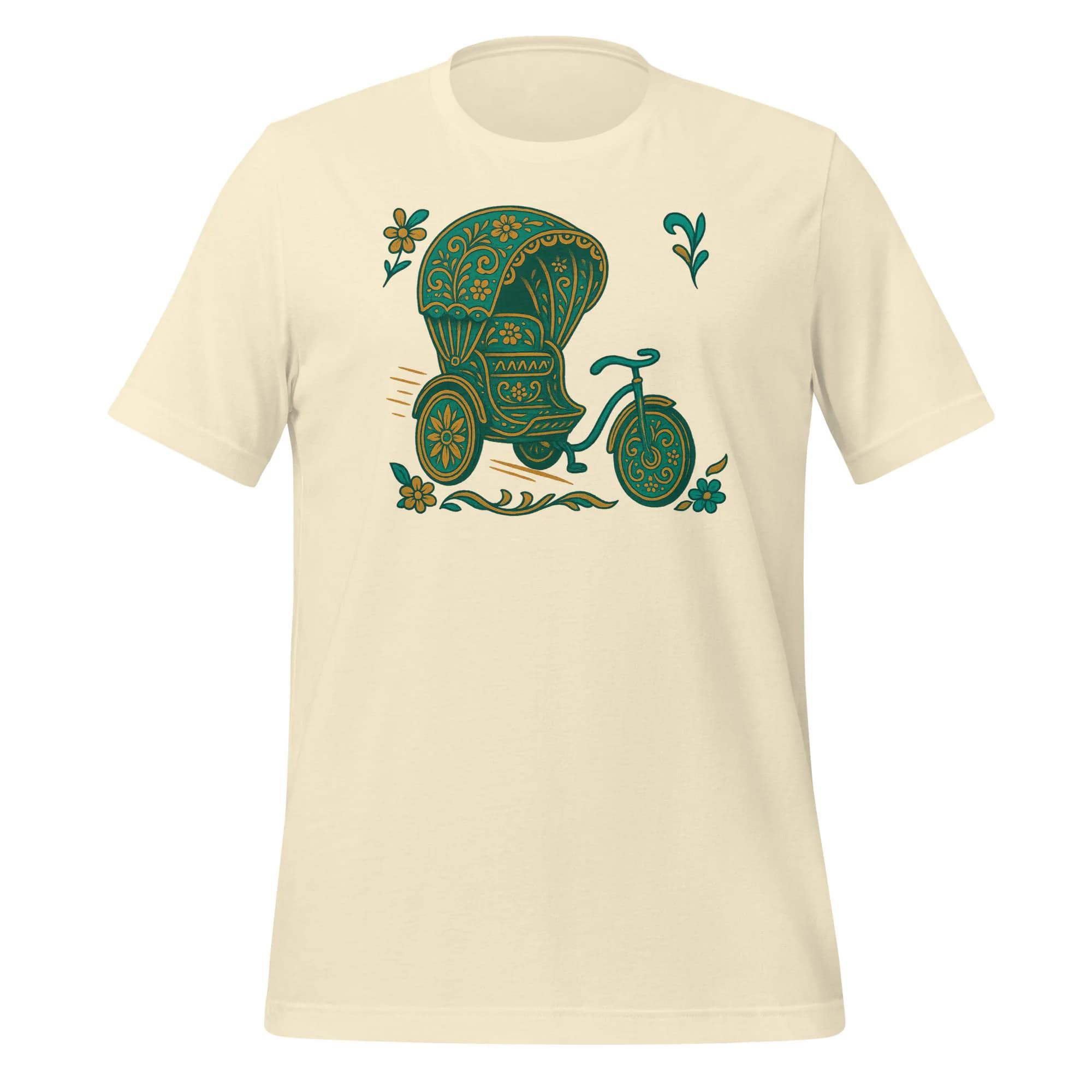 Bangladeshi Rickshaw Shirt – Vintage Desi Streetwear Tee for Men & Women, Dhaka Pride T-Shirt, South Asian Graphic Gift