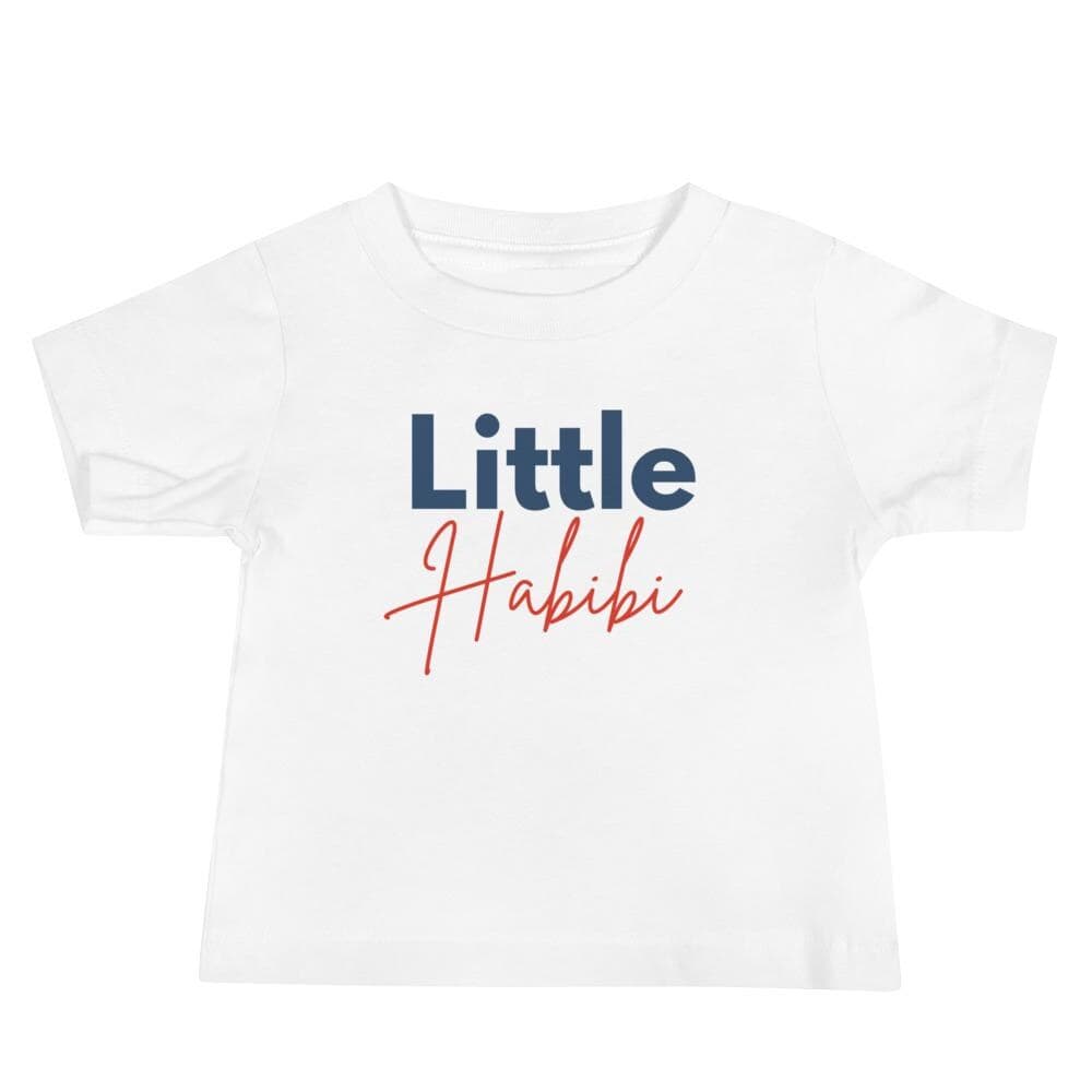 Little Habibi Baby Tee | Muslim Baby Boy Gift | Arabic Infant T-shirt | Eid Baby Shower Outfit | Islamic Baby Clothes