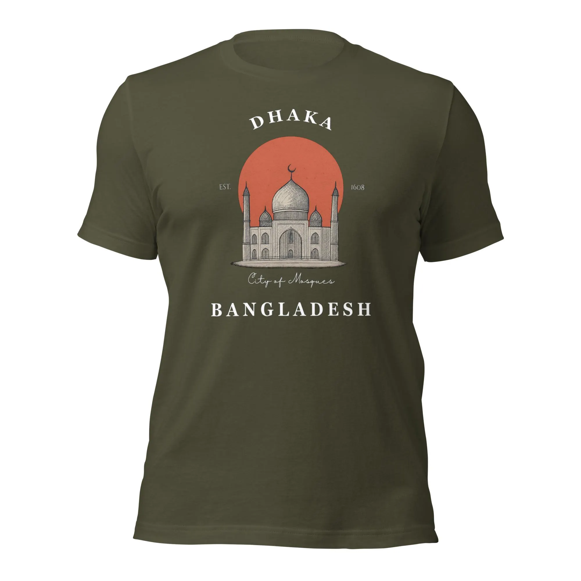 Vintage Dhaka Bangladesh T-Shirt: City of Mosques Islamic Heritage - image 5
