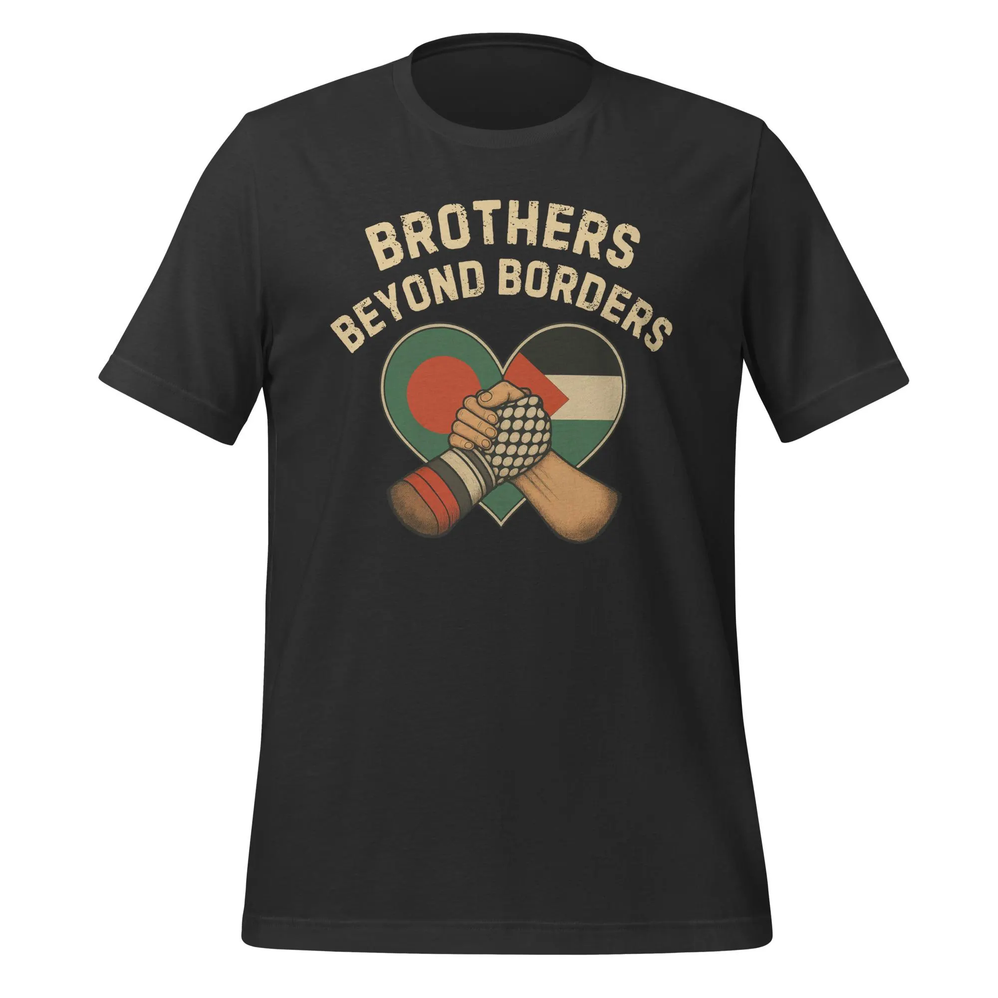 Bangladesh Palestine Solidarity Unisex Shirt – Brothers Beyond Borders Tee – Bengali Patriotic T-Shirt – Support Palestine Bangladeshi Gift