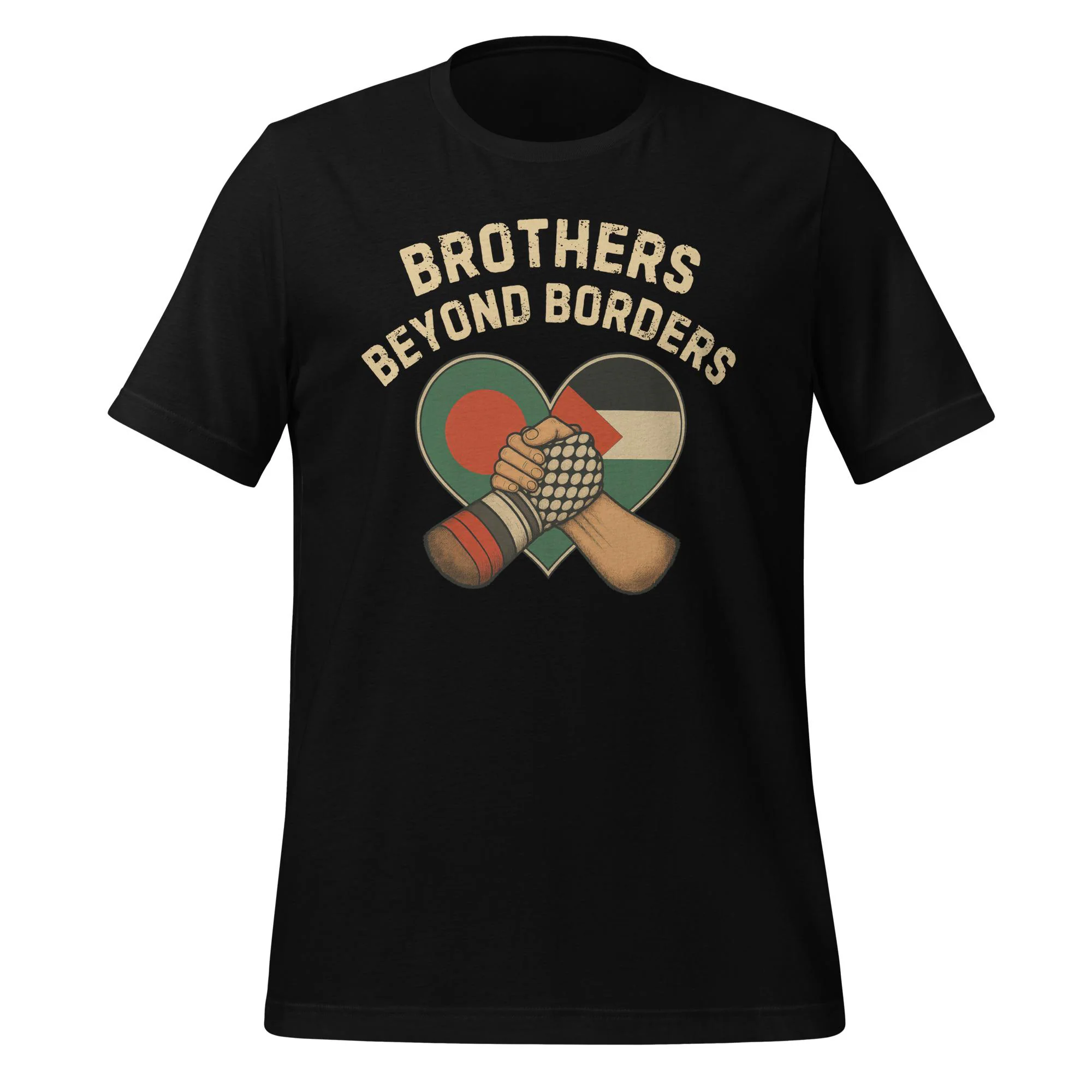 Bangladesh Palestine Solidarity Unisex Shirt – Brothers Beyond Borders Tee – Bengali Patriotic T-Shirt – Support Palestine Bangladeshi Gift