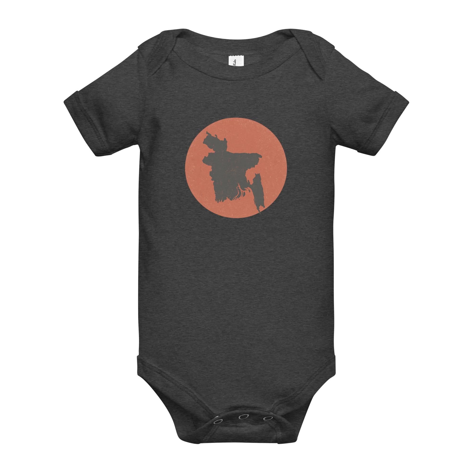 Bangladesh Flag Baby Onesie – Made in Bangladesh Bodysuit, Bengali Baby Gift, Bangla Pride Infant Outfit, Bangladeshi Baby Shower Present
