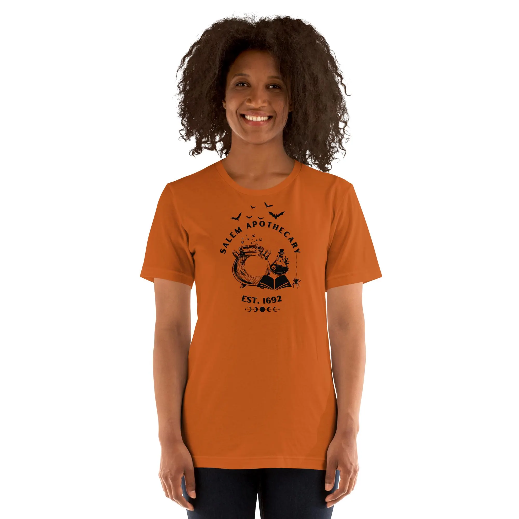 Witch Squad Shirt for Women – Halloween Witches Silhouette Tee – Spooky Season Girl Gang T-Shirt – Funny Witchy Graphic Top