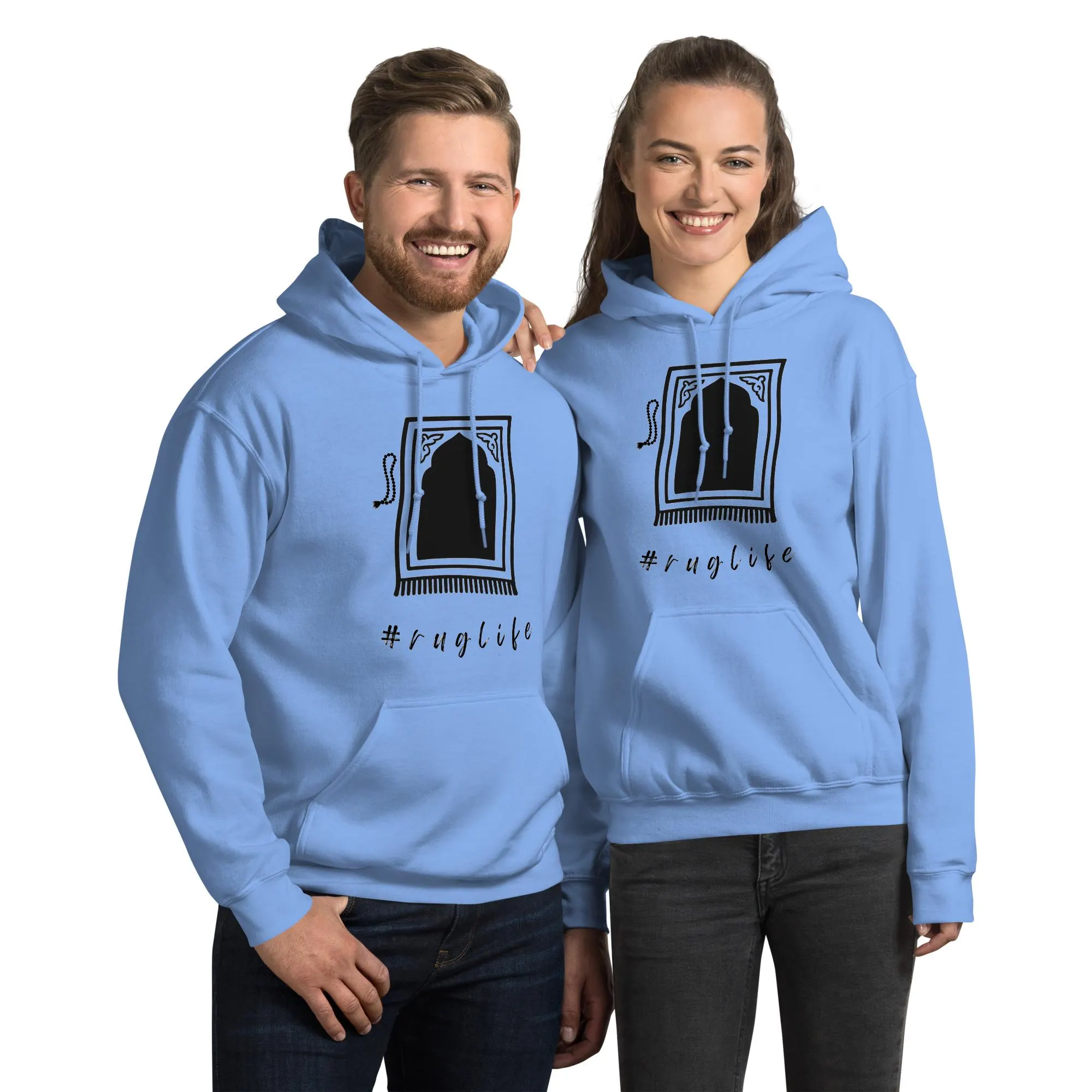 Muslim Rug Life Hoodie, Ramadan Prayer Rug Hoodie, Islamic Gift for Men Women