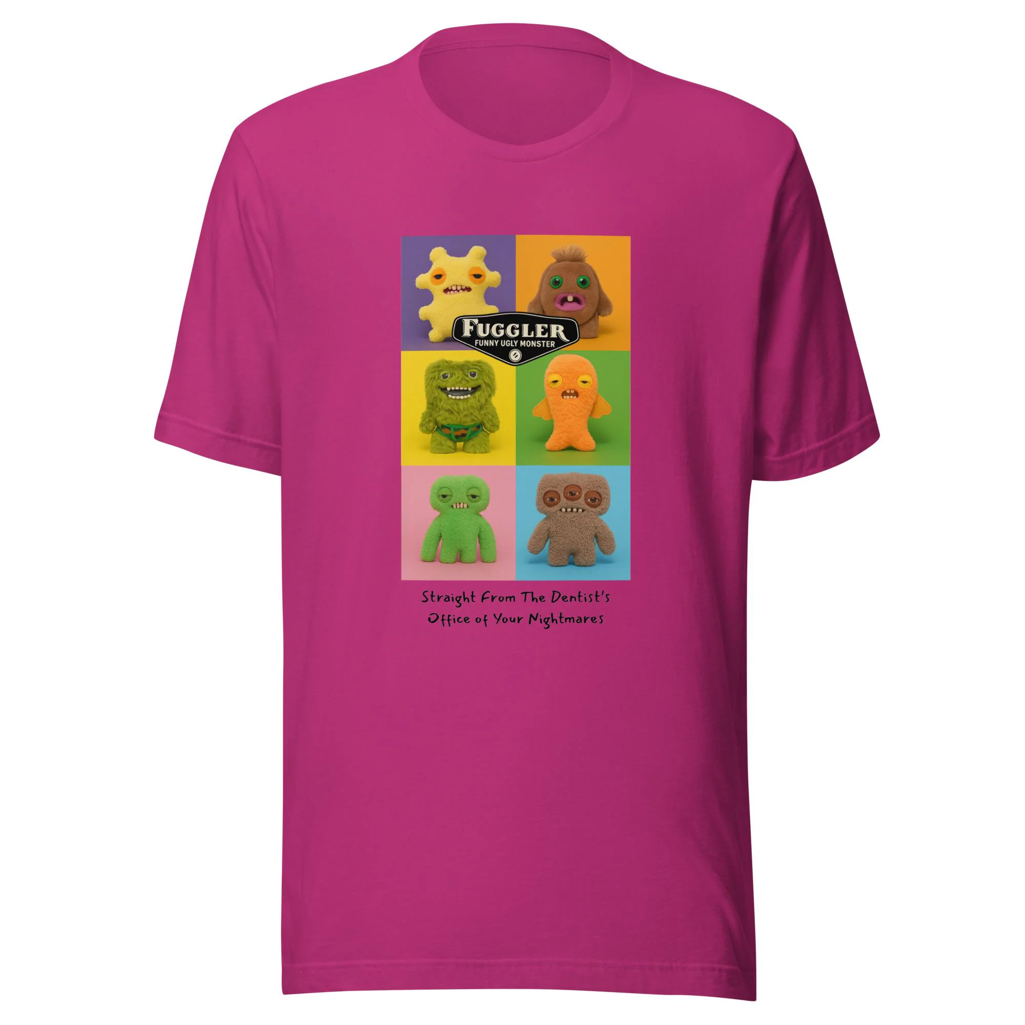 Fuggler Shirt | Funny Monster Graphic Tee | Ugly Cute Plush Fan Shirt | Weird Monster T Shirt | Funny Gift for Fuggler Fans