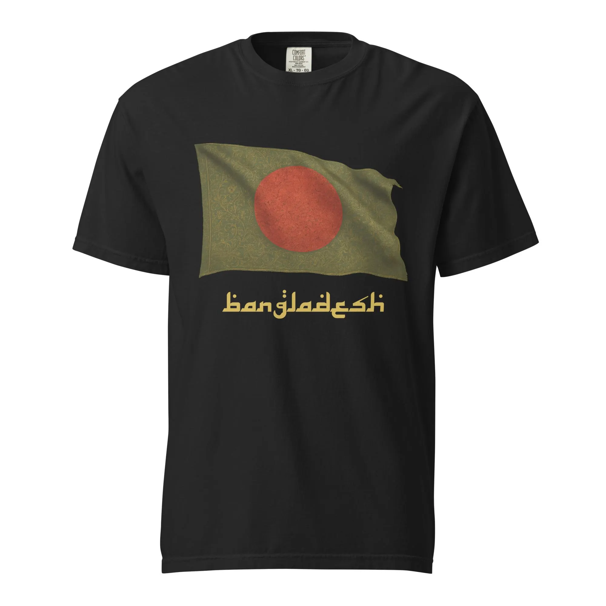 Vintage Bangladeshi Flag Premium Shirt – Retro Style Desi Flag Tee – Bengali Islamic Heritage T-Shirt – Bangladesh Gift for Him Her Eid