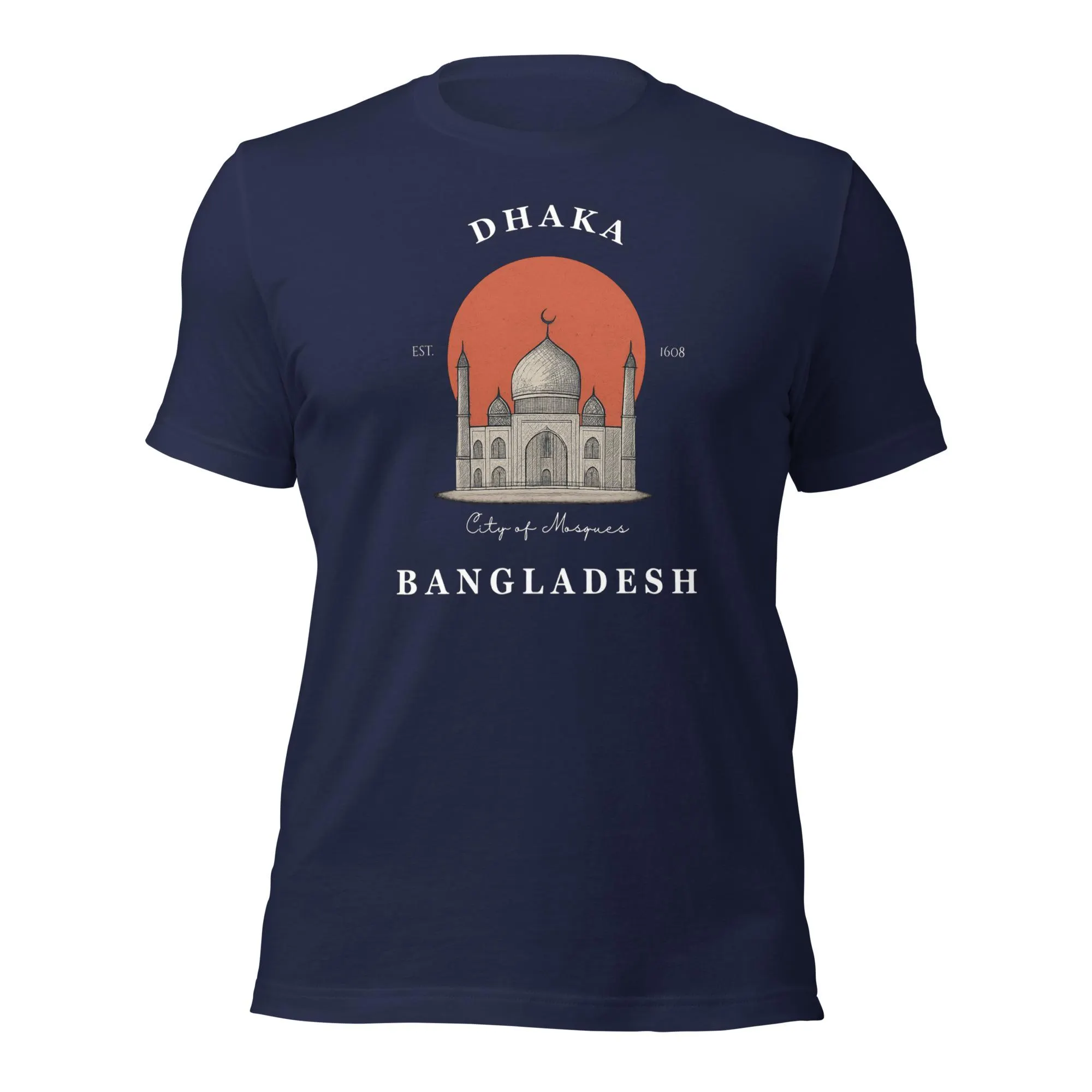 Vintage Dhaka Bangladesh T-Shirt: City of Mosques Islamic Heritage - image 4
