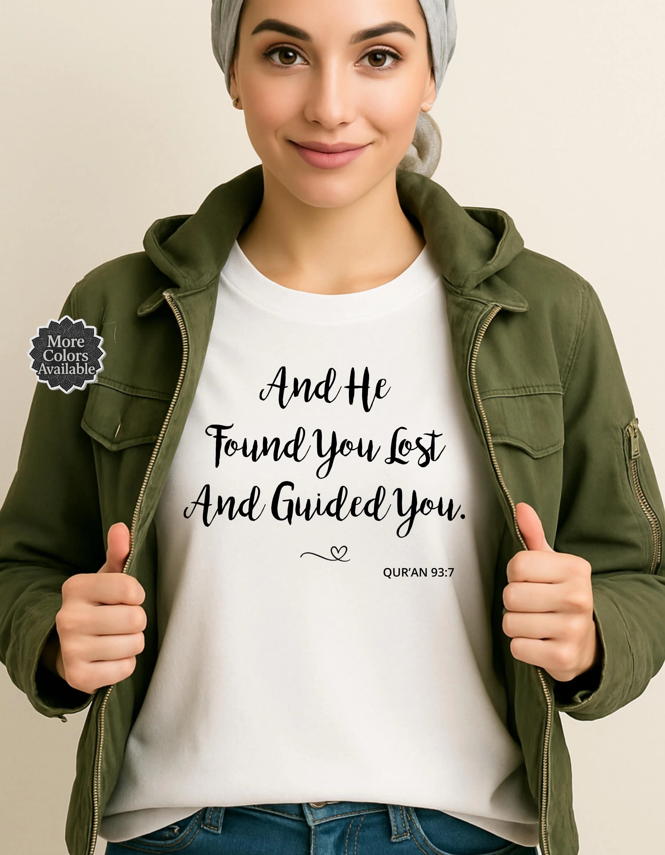 Quran Verse Women's T-Shirt – Islamic Muslim Gift