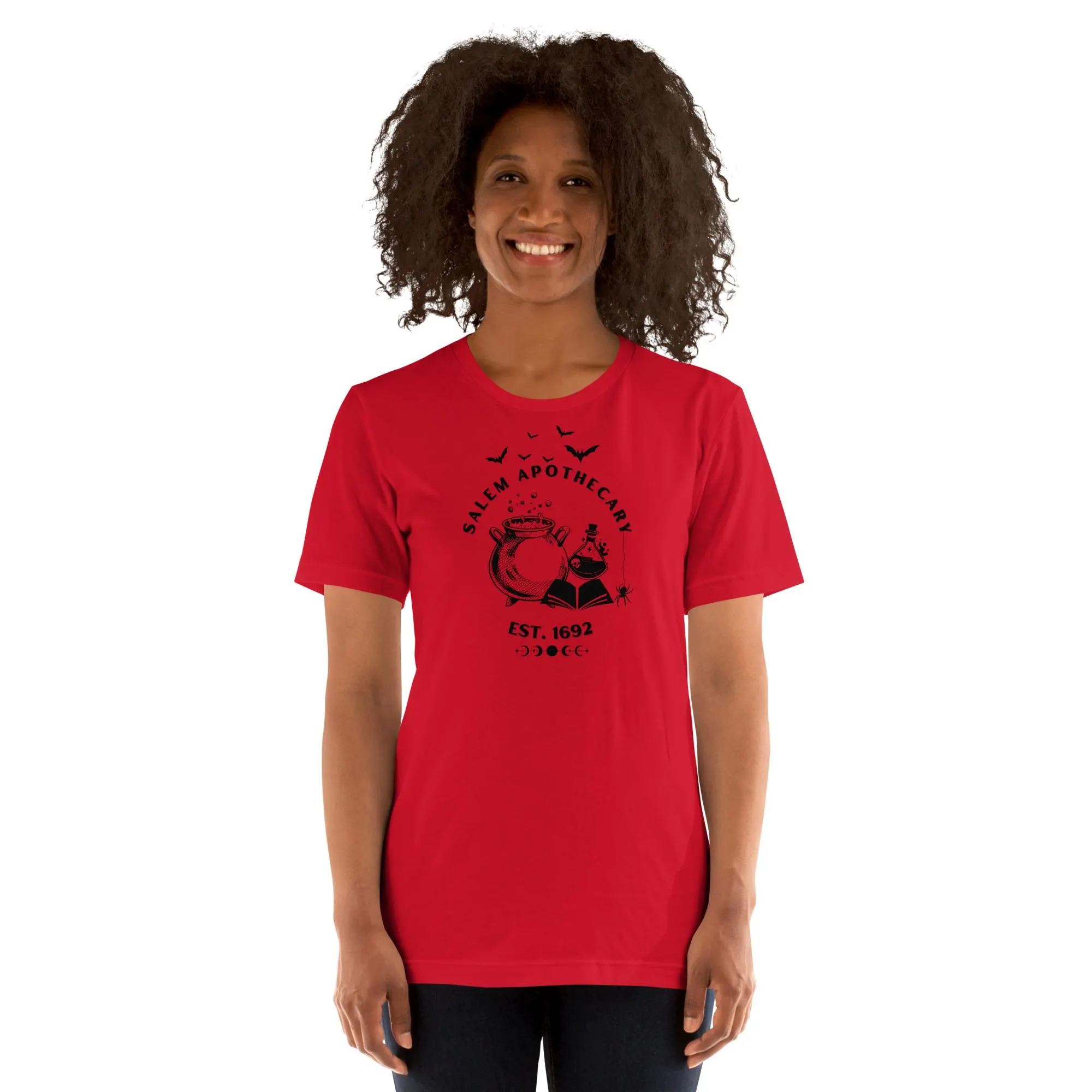 Witch Squad Shirt for Women – Halloween Witches Silhouette Tee – Spooky Season Girl Gang T-Shirt – Funny Witchy Graphic Top