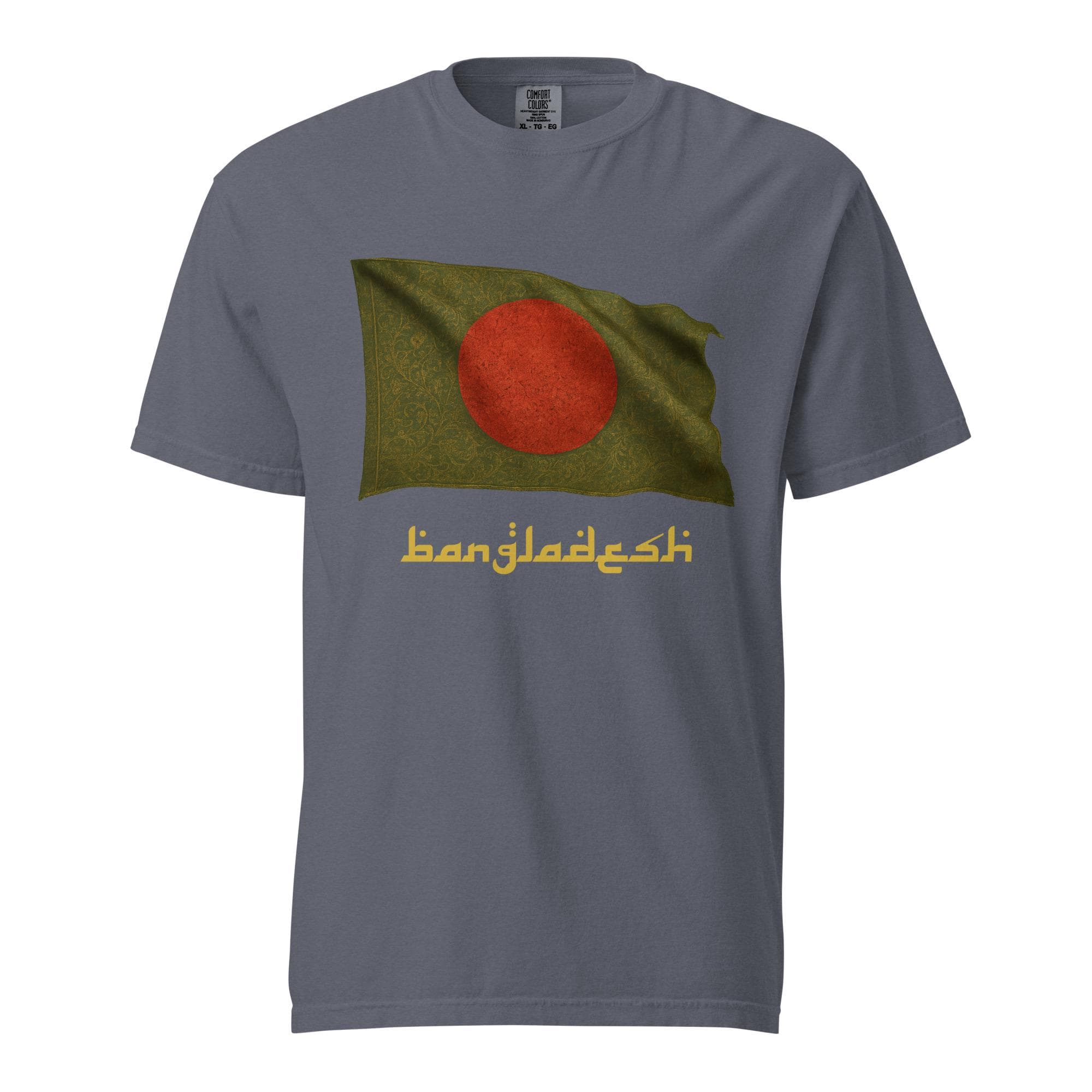 Vintage Bangladeshi Flag Premium Shirt – Retro Style Desi Flag Tee – Bengali Islamic Heritage T-Shirt – Bangladesh Gift for Him Her Eid