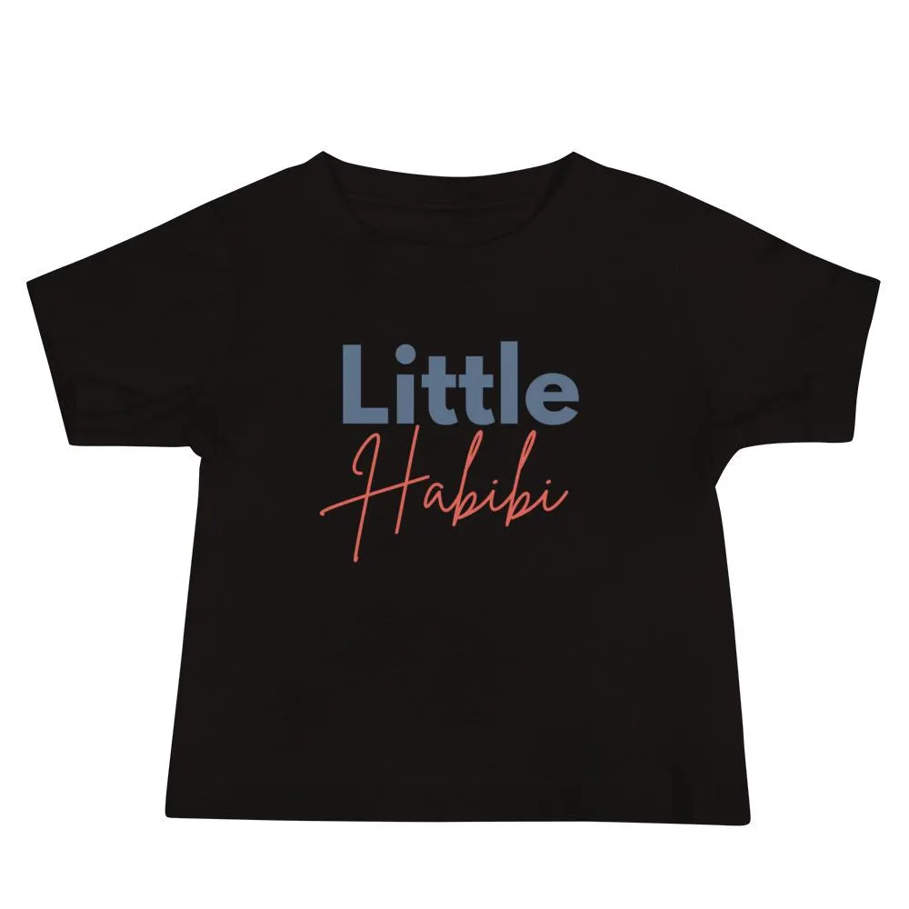 Little Habibi Baby Tee | Muslim Baby Boy Gift | Arabic Infant T-shirt | Eid Baby Shower Outfit | Islamic Baby Clothes
