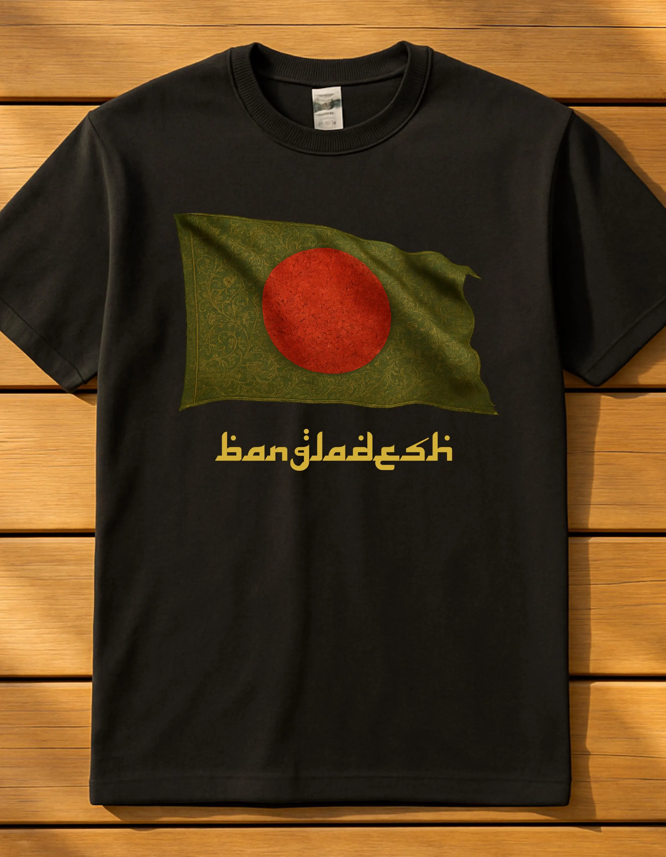 Vintage Bangladeshi Flag T-Shirt: Retro Desi Pride, Eid Gift