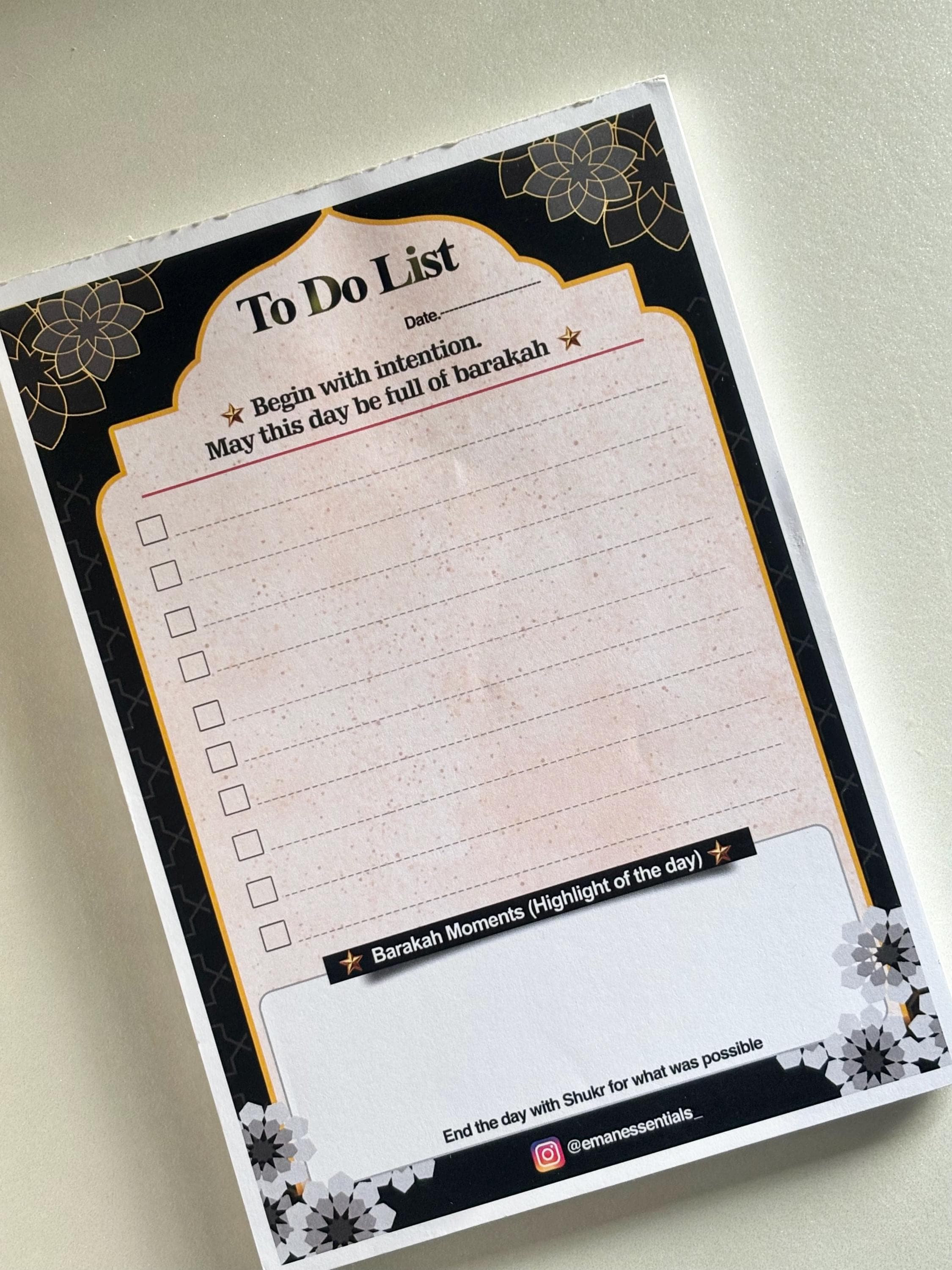 Islamic Daily Planner – Barakah Edition, Muslim To-Do List - image 4