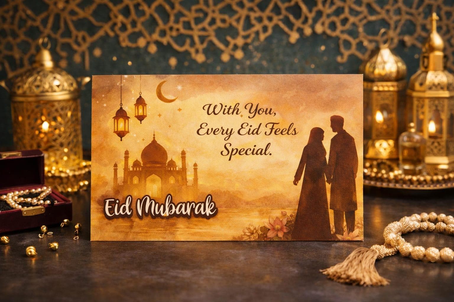 Eidi Money Envelopes Printable | Eid Mubarak Cash Holder | 7 Designs - 3 Adults, 3 Kids, 1 Couple | Standard Envelope Size |  Free Stickers - image 3