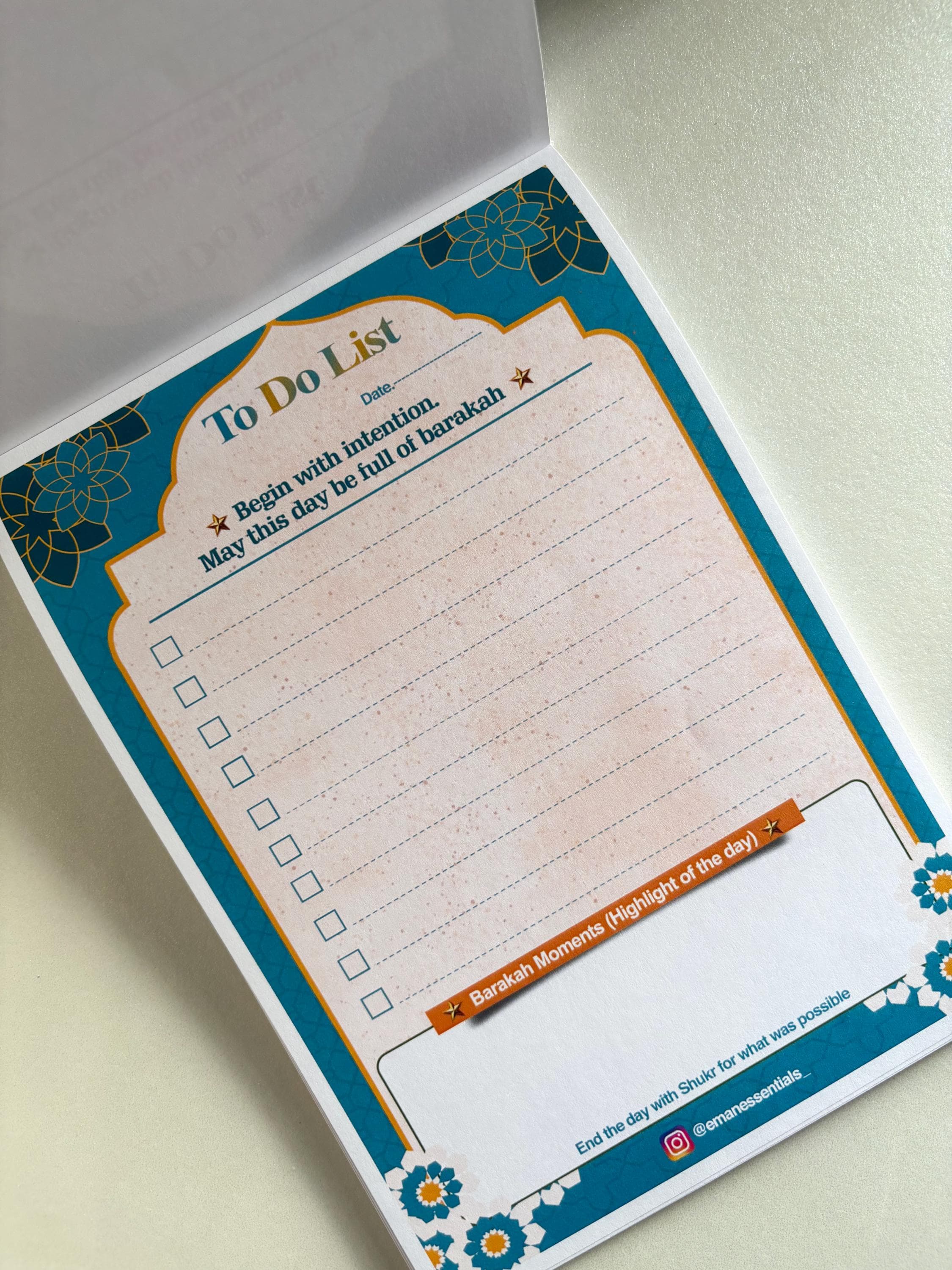 Islamic Daily Planner – Barakah Edition, Muslim To-Do List - image 3