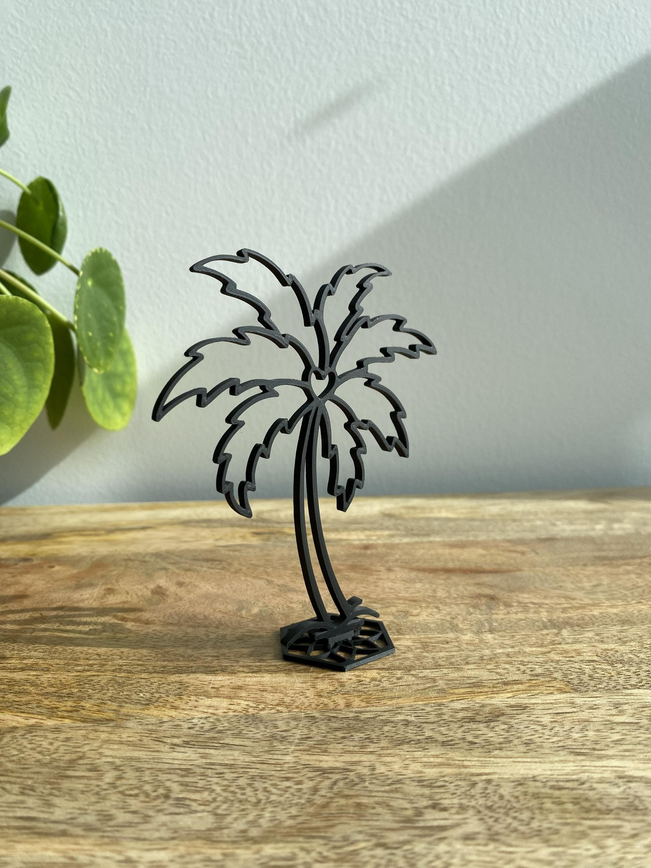 Palm Tree Sculpture | Tropical Beach Decor | Summer Decor | 3D Printed