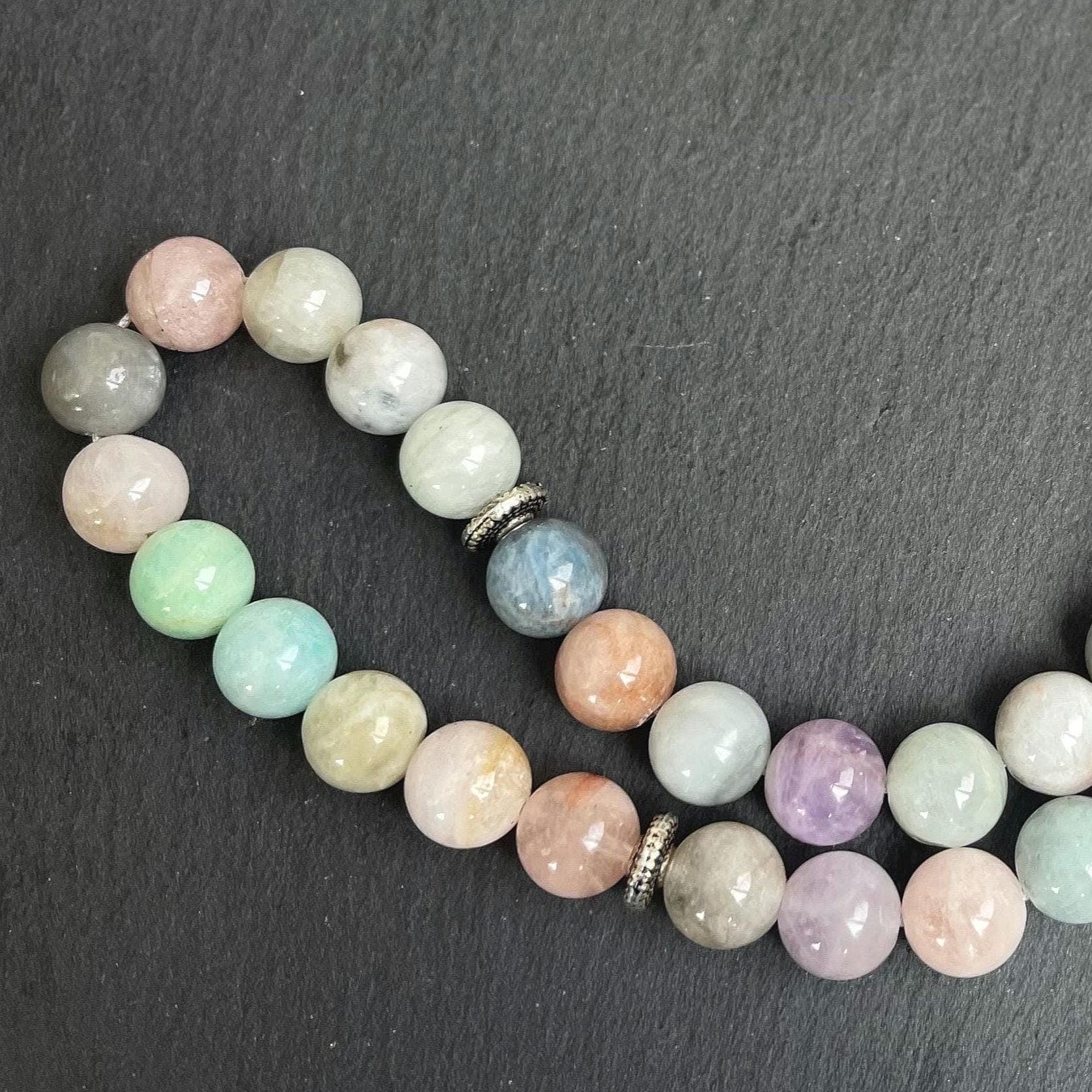 Aquamarine Agate Tasbih 33: Gemstone Islamic Prayer Beads - image 4