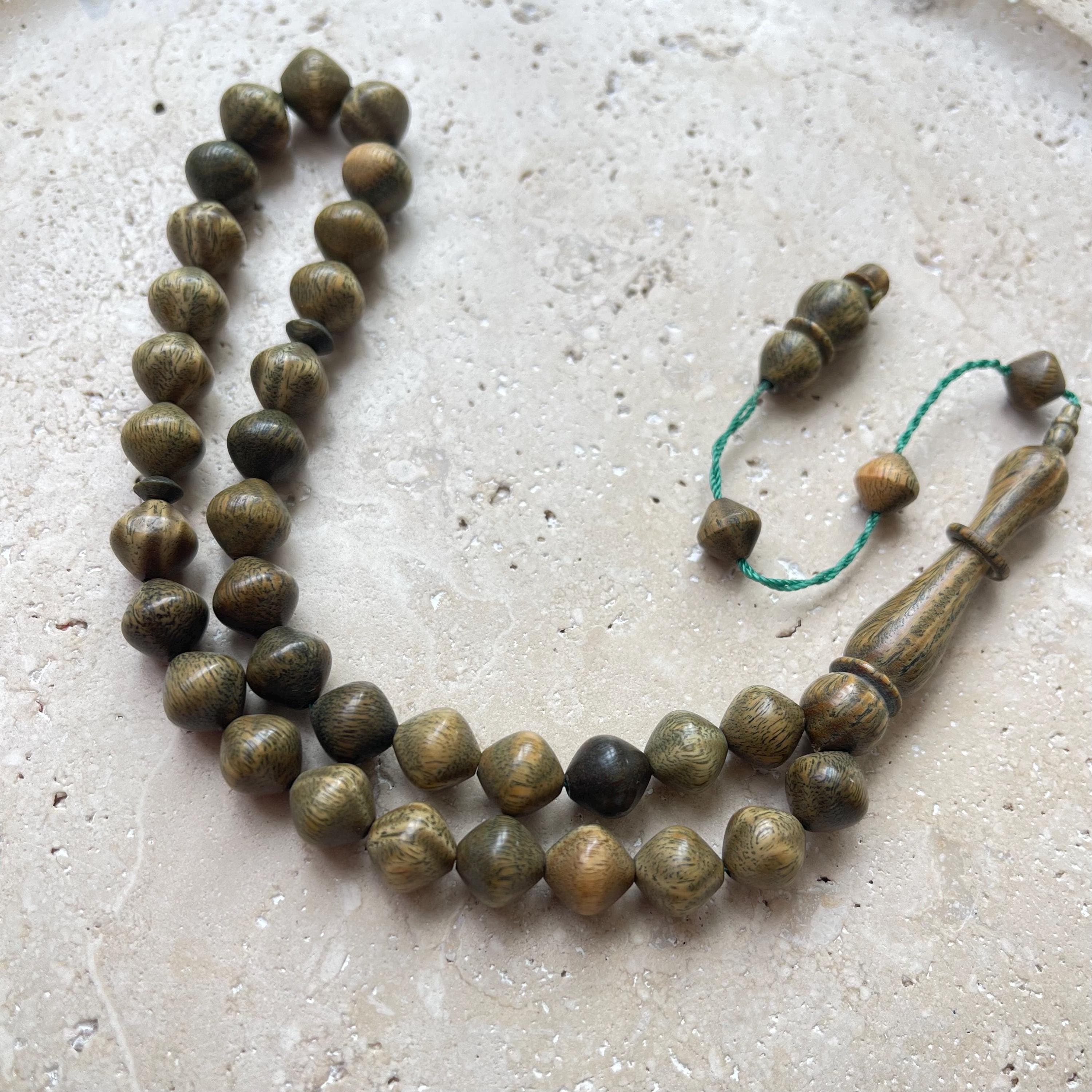 Scented Rosewood Tasbih | Islamic Prayer Beads | 33 Bead | Handcrafted