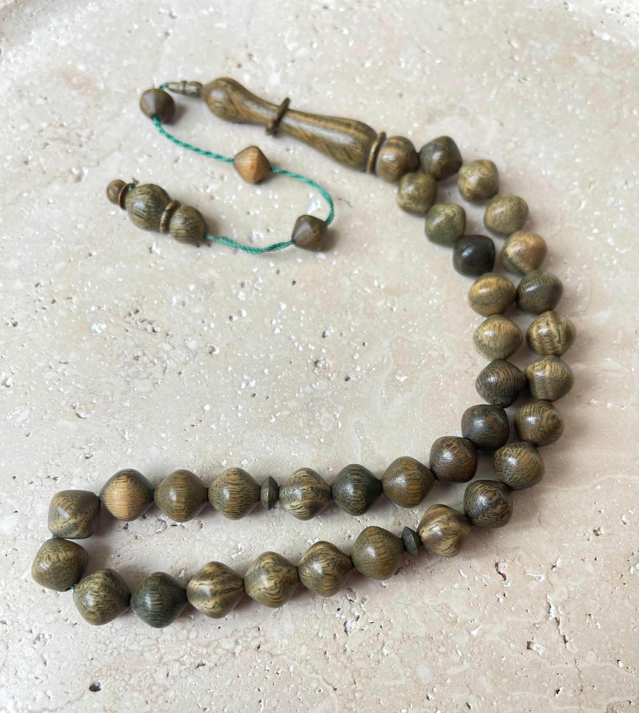 Scented Rosewood Tasbih | Islamic Prayer Beads | 33 Bead | Handcrafted - image 3