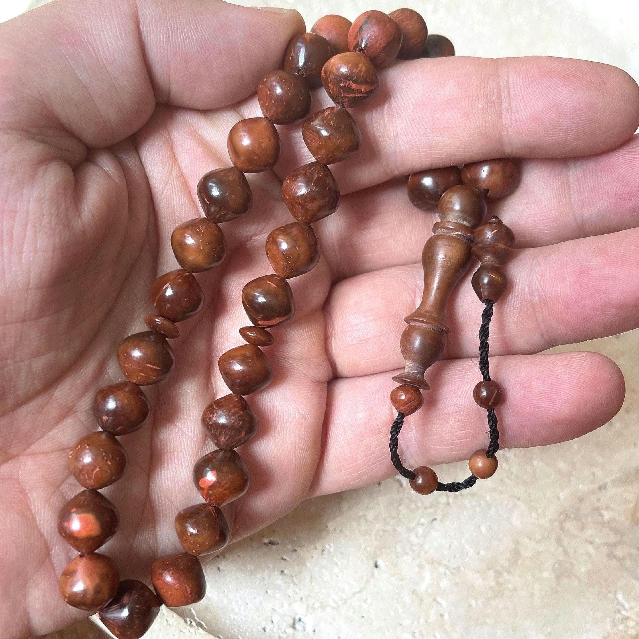 Handcrafted Kuka Wood Tasbih | Islamic Prayer Beads | 33 Bead - image 5