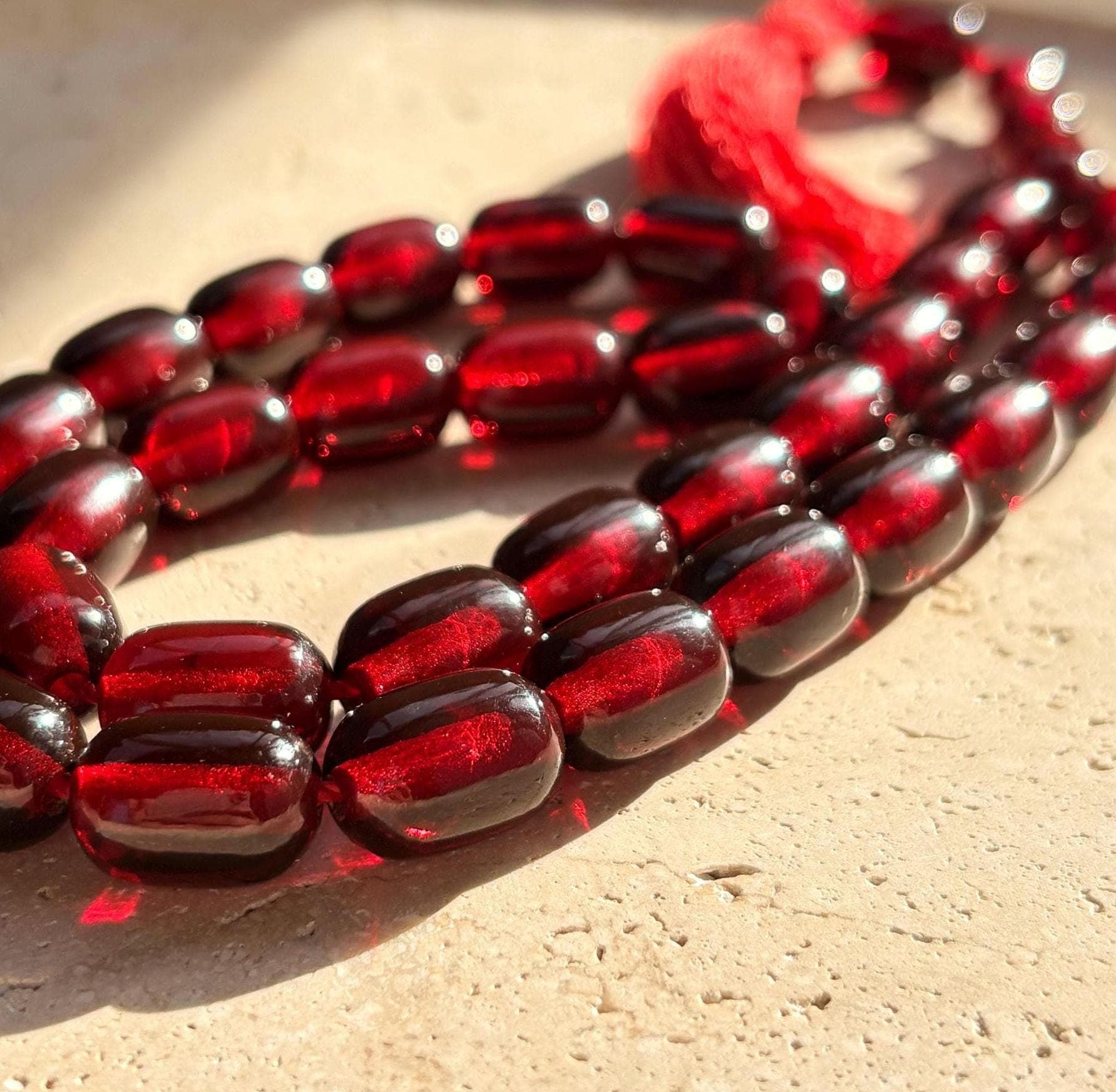 Faturan Islamic Prayer Beads | Handmade 33 Bead Tasbih | Misbaha | Muslim Gift