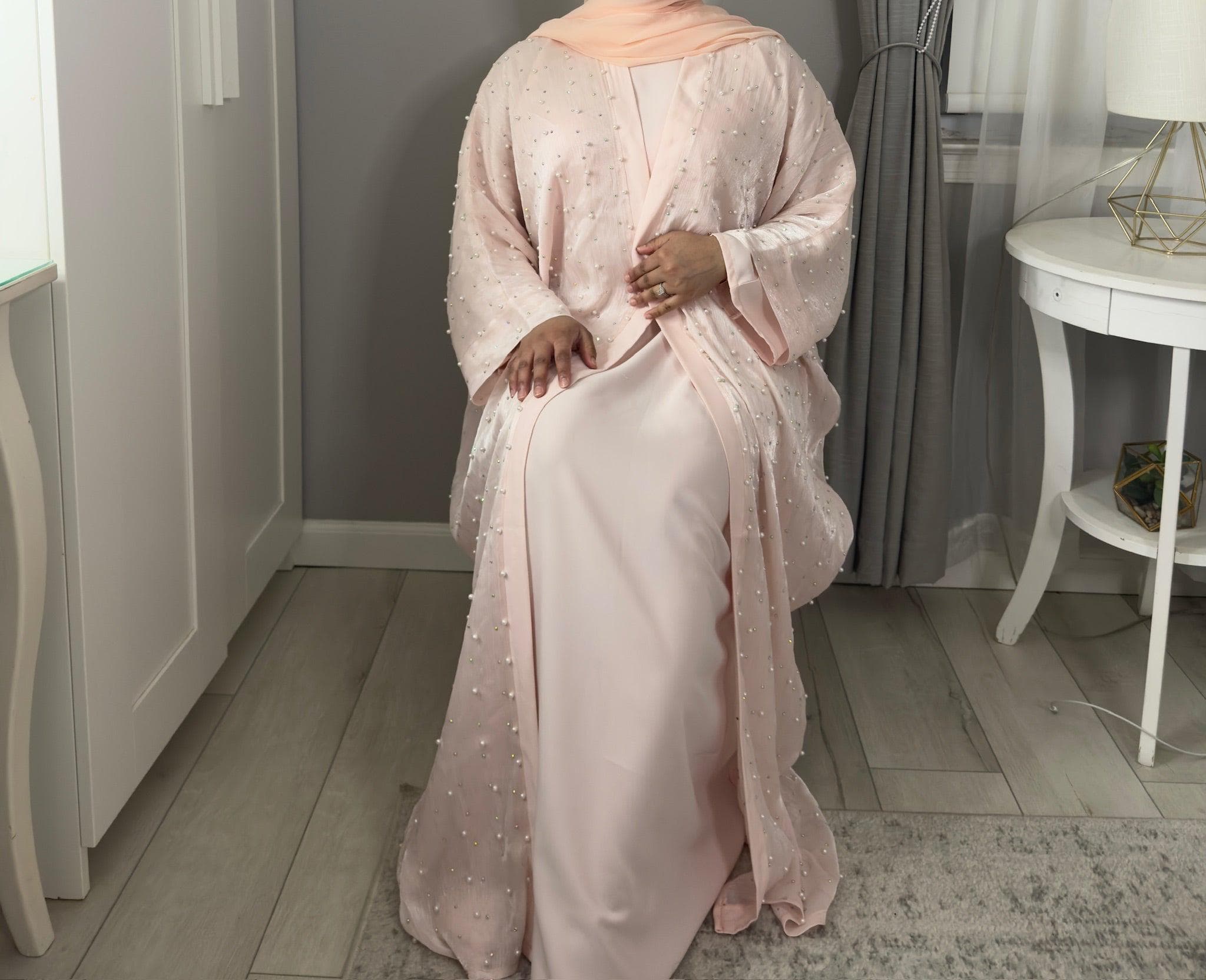 Anaya Abaya - Baby Pink