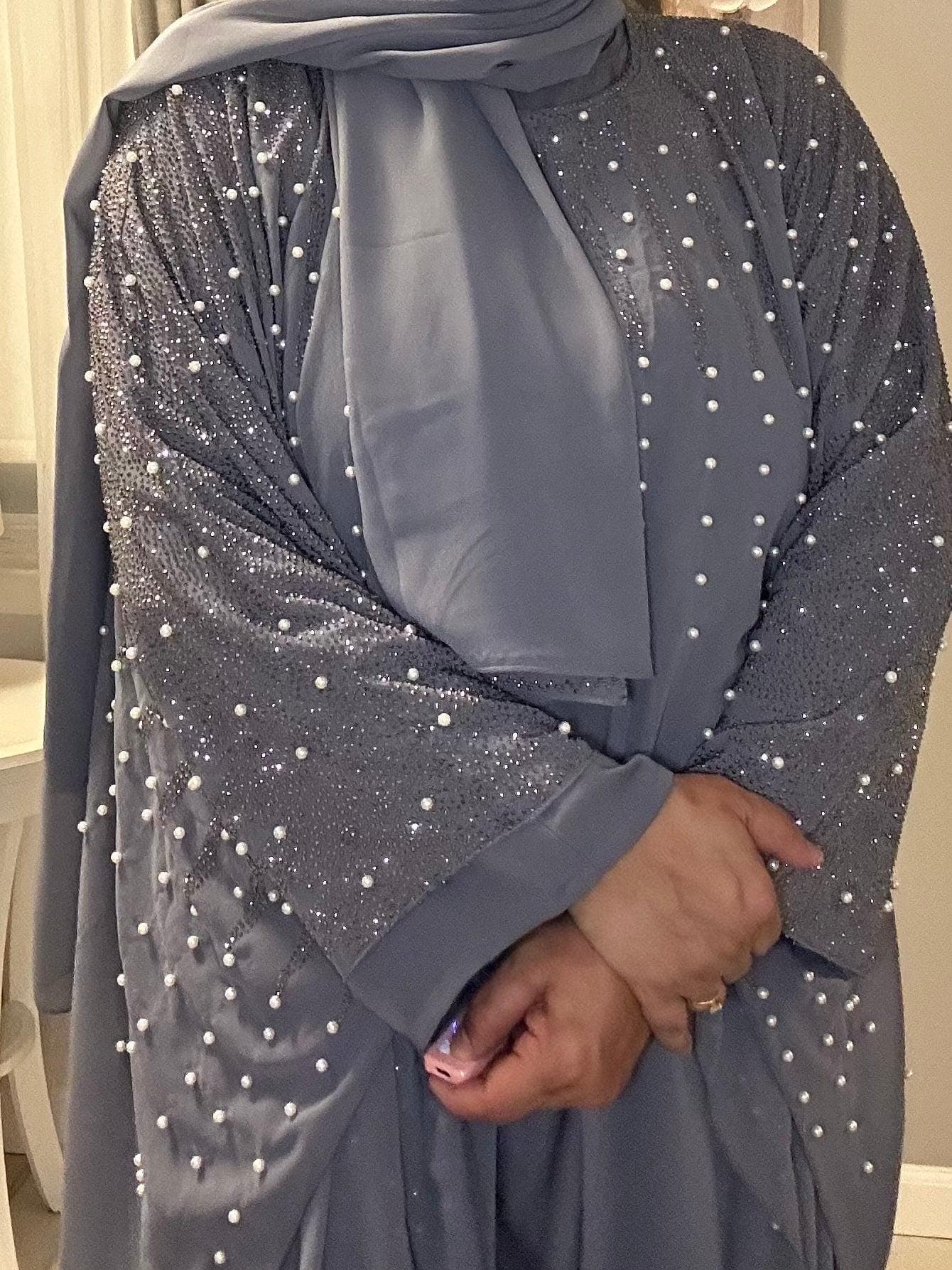 Lujain Abaya - Silver Gray