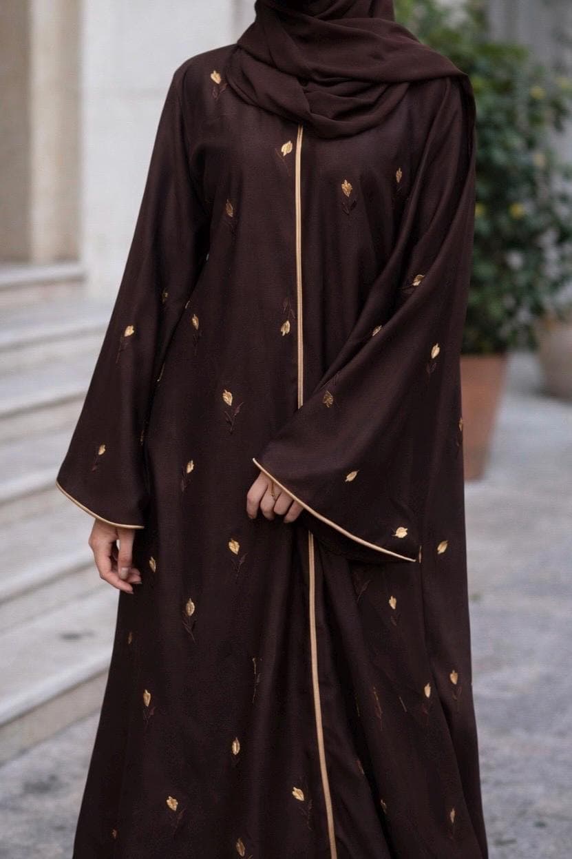 ILA Abaya - Chocolate Brown