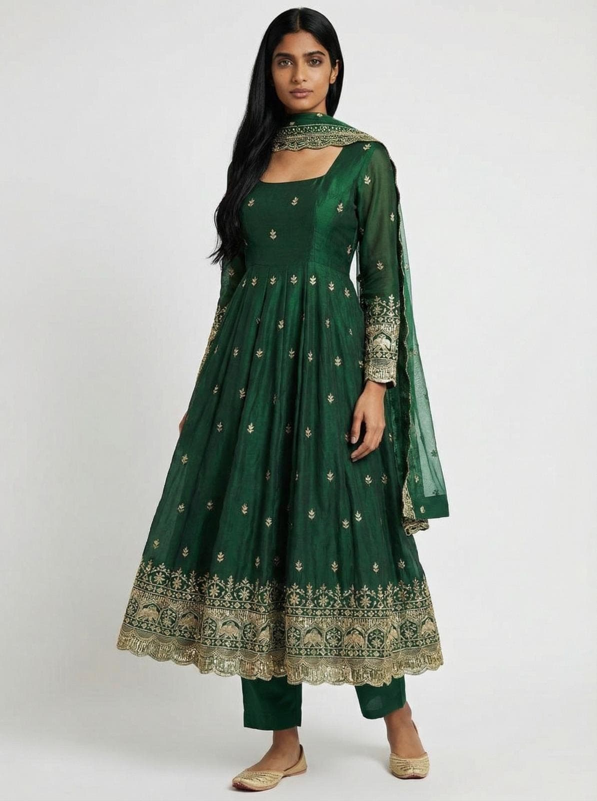 Stylish Anarkali Gown for Women with Embroidery Work,Wedding Gows for Women,Anarkali Indian Gown, Indian women ethnic outfit,Wedding Clothes