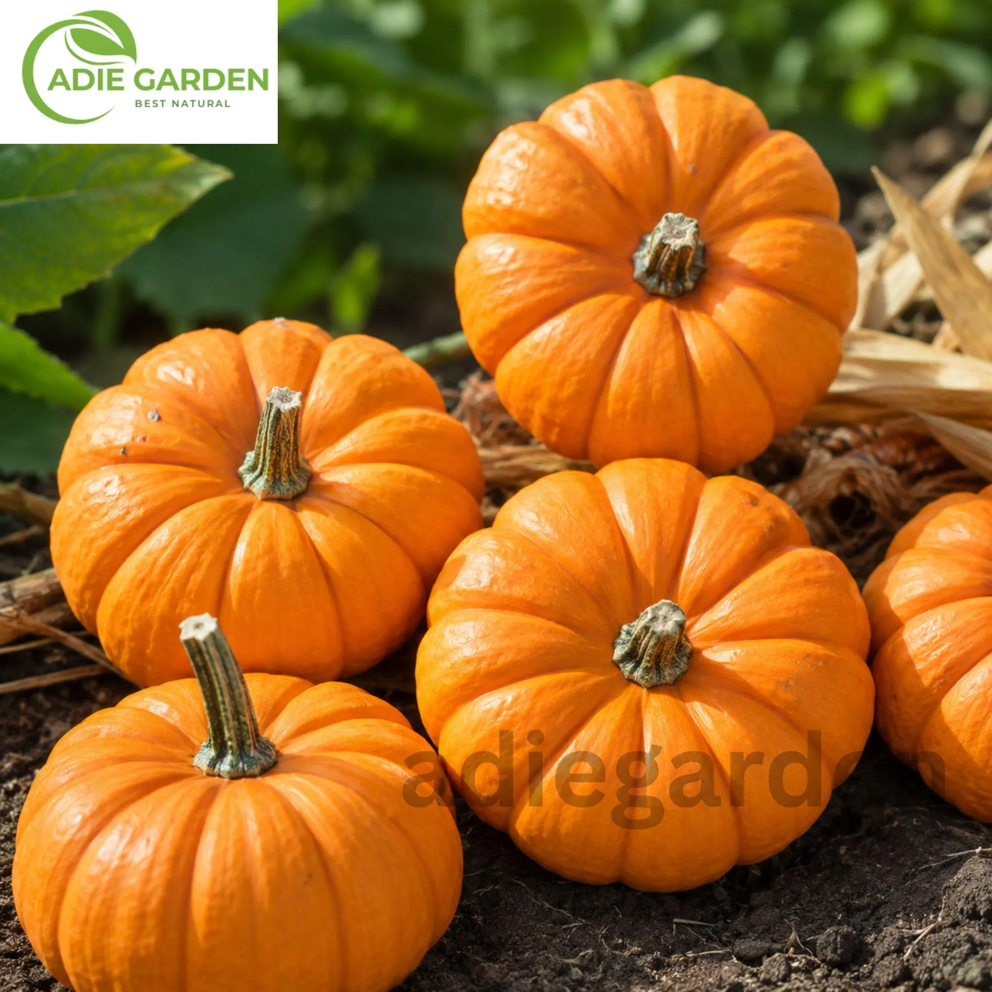 Jack Be Little Pumpkin Seeds | NON-GMO Heirloom Mini Pumpkin Seeds | Small Orange Fall Garden Pumpkin | Easy Growing Vegetable Seeds