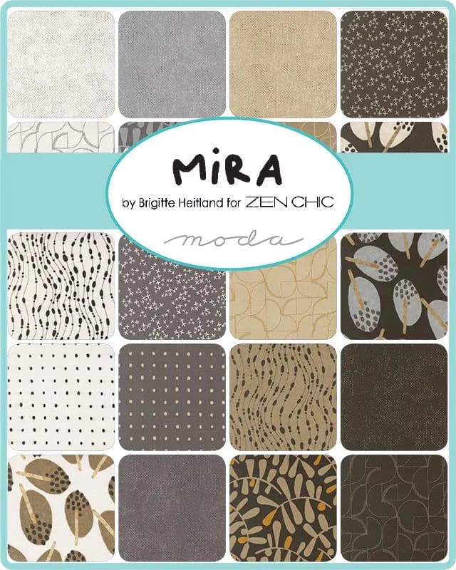 Mira Spotted in Pearl – Zen Chic Moda Quilting Cotton | Cut-to-Size 1660 255 - image 3