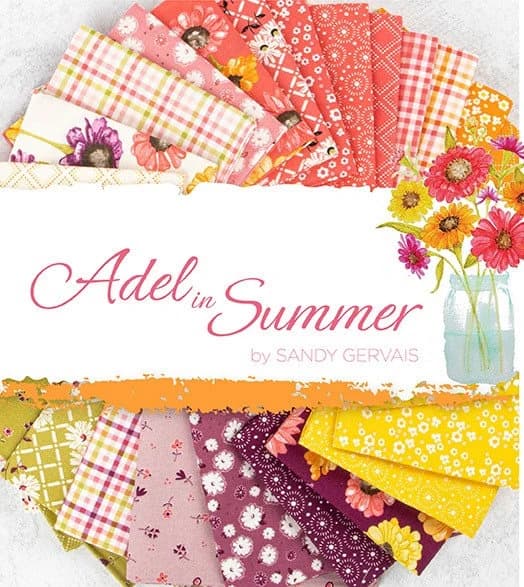 Riley Blake Fabrics / ADEL IN SUMMER by Sandy Gervais - c13397-cream  - by the yard - image 3
