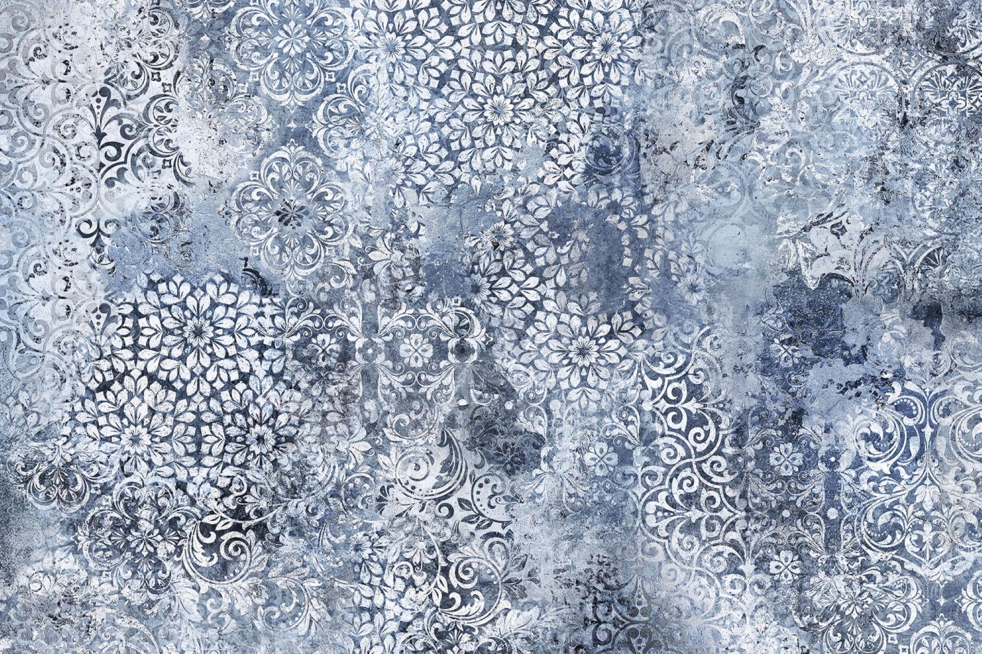 Barely Basics Stone Wash Quilting Cuddle® Denim – Soft Destressed Tonal Minky Fabric 1.5mm | Cut-to-Size  qcbstonewashdenim - image 3