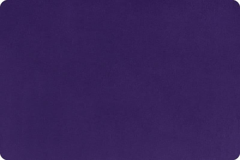 Solid Cuddle® 3 Eggplant – Ultra Soft Plush Minky Fabric 3mm – Shannon Cuddle® | Cut-to-Size c390eggplant